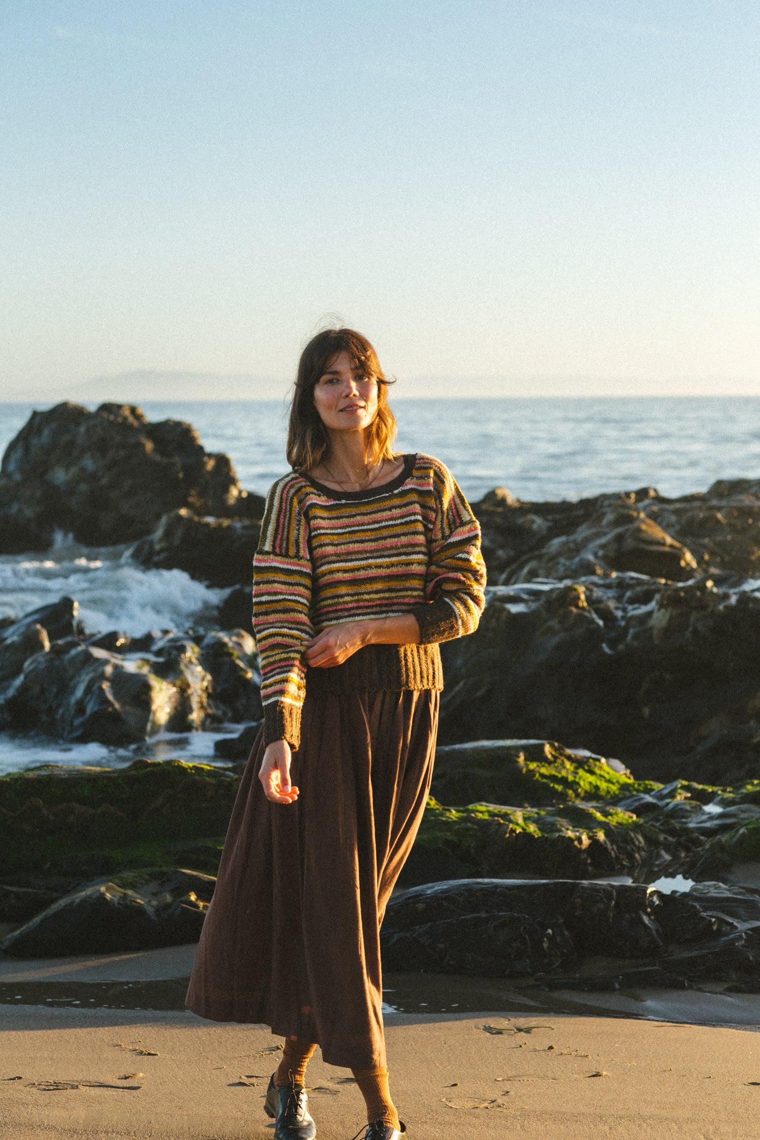 The Candy Striped Sweater Product Image