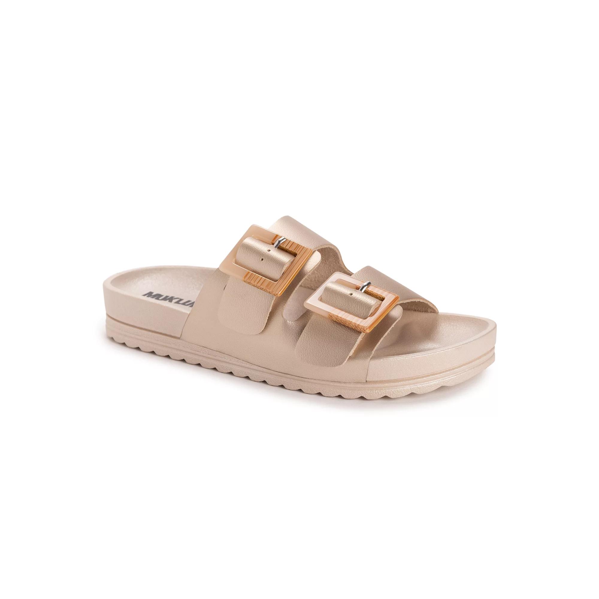 MUK LUKS Grand Cayman Womens Slide Sandals Product Image