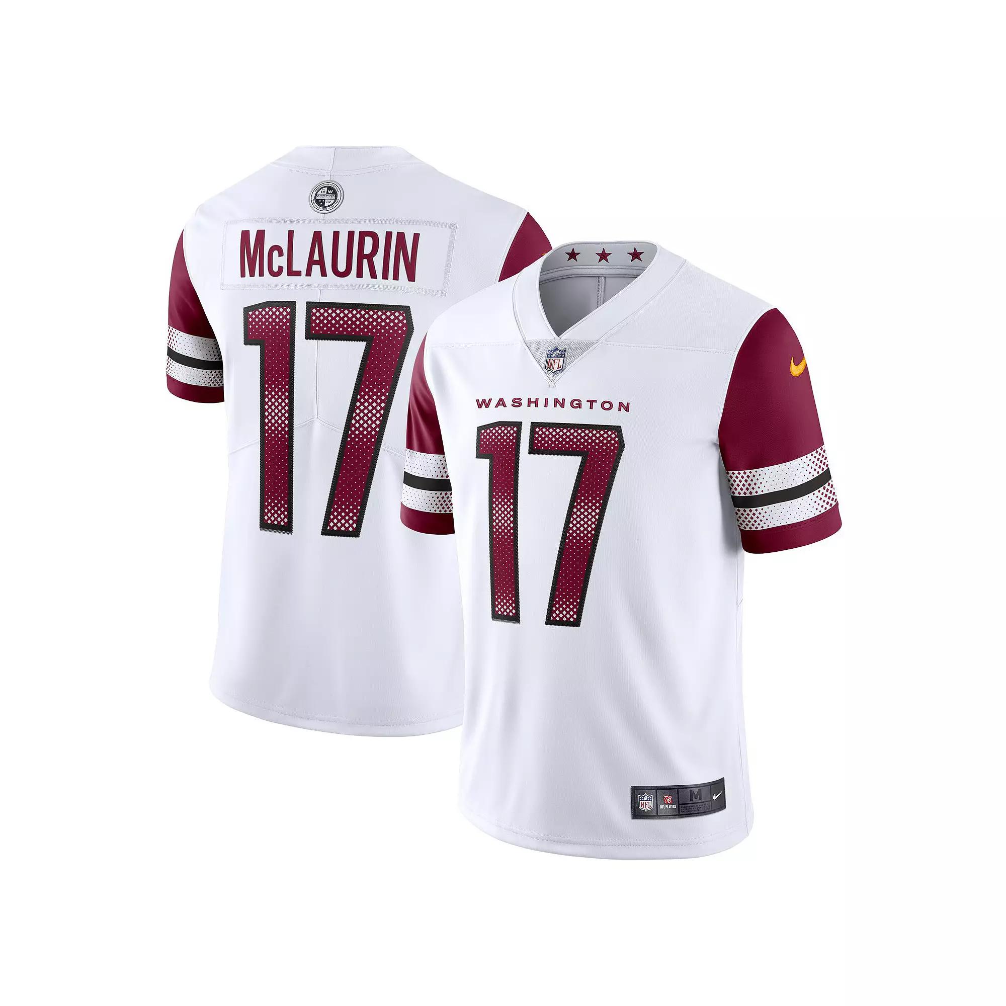 Men's Nike Terry McLaurin White Washington Commanders Vapor Limited Jersey,  Product Image