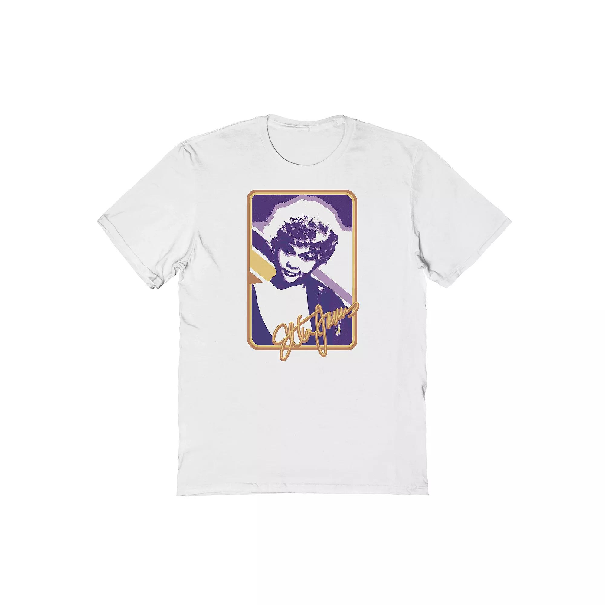 Men's Etta James Retro Graphic Tee, Size: XXL, White Product Image