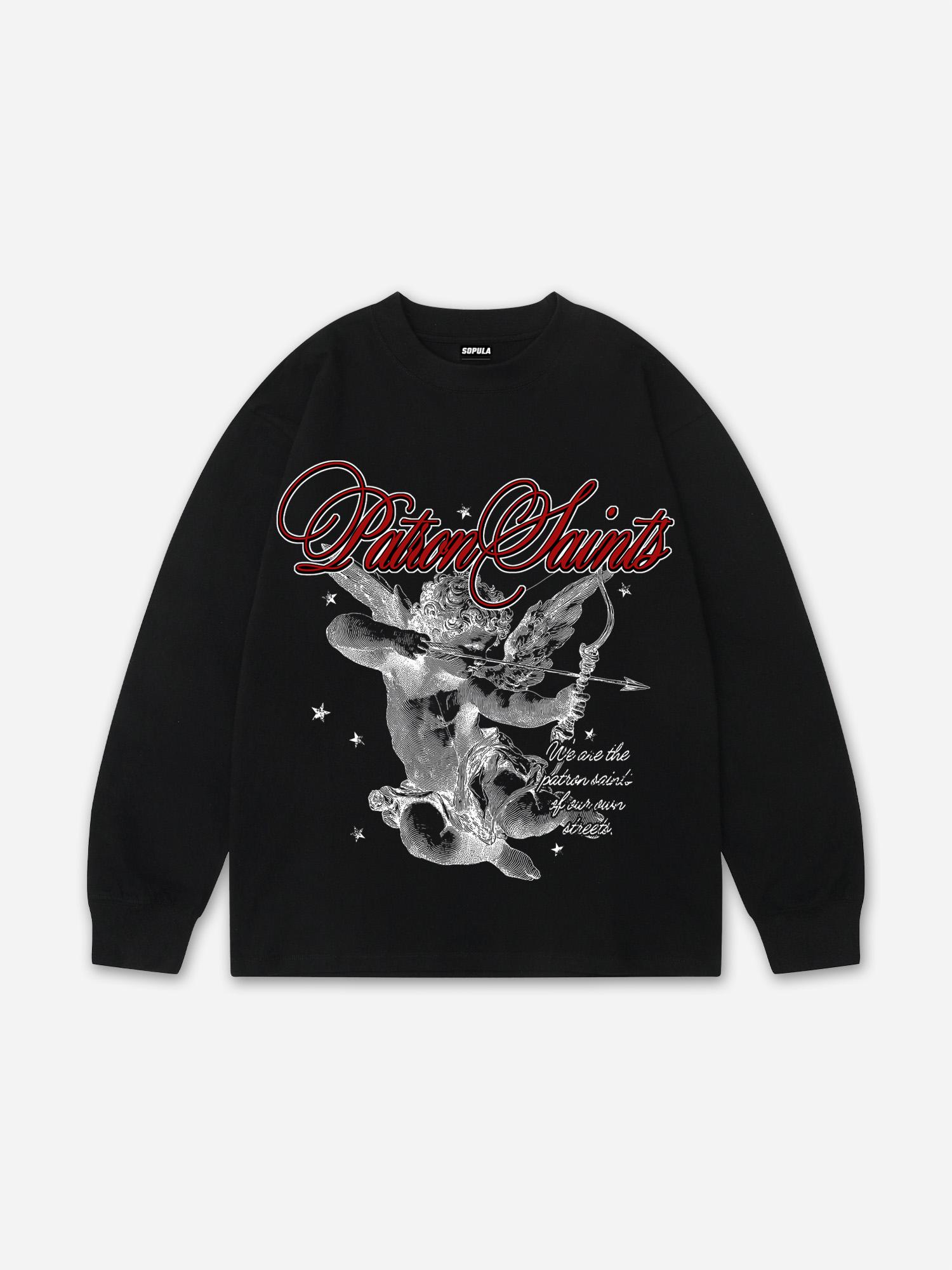 Sopula Shameless Mental Health Abstract Figures Graphic Washed Oversized Zip Up Hoodie Product Image