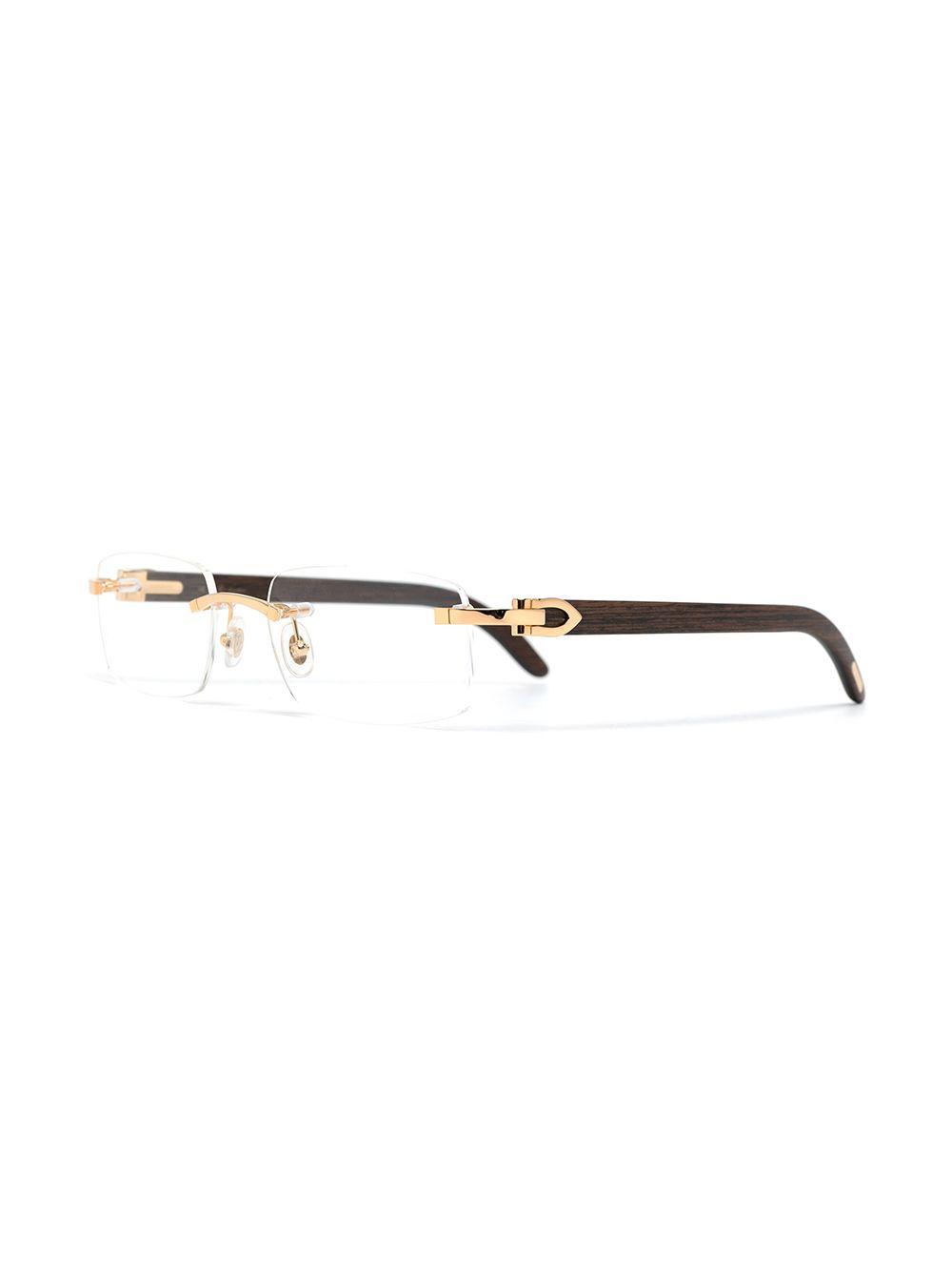 Ibiza square-frame glasses Product Image