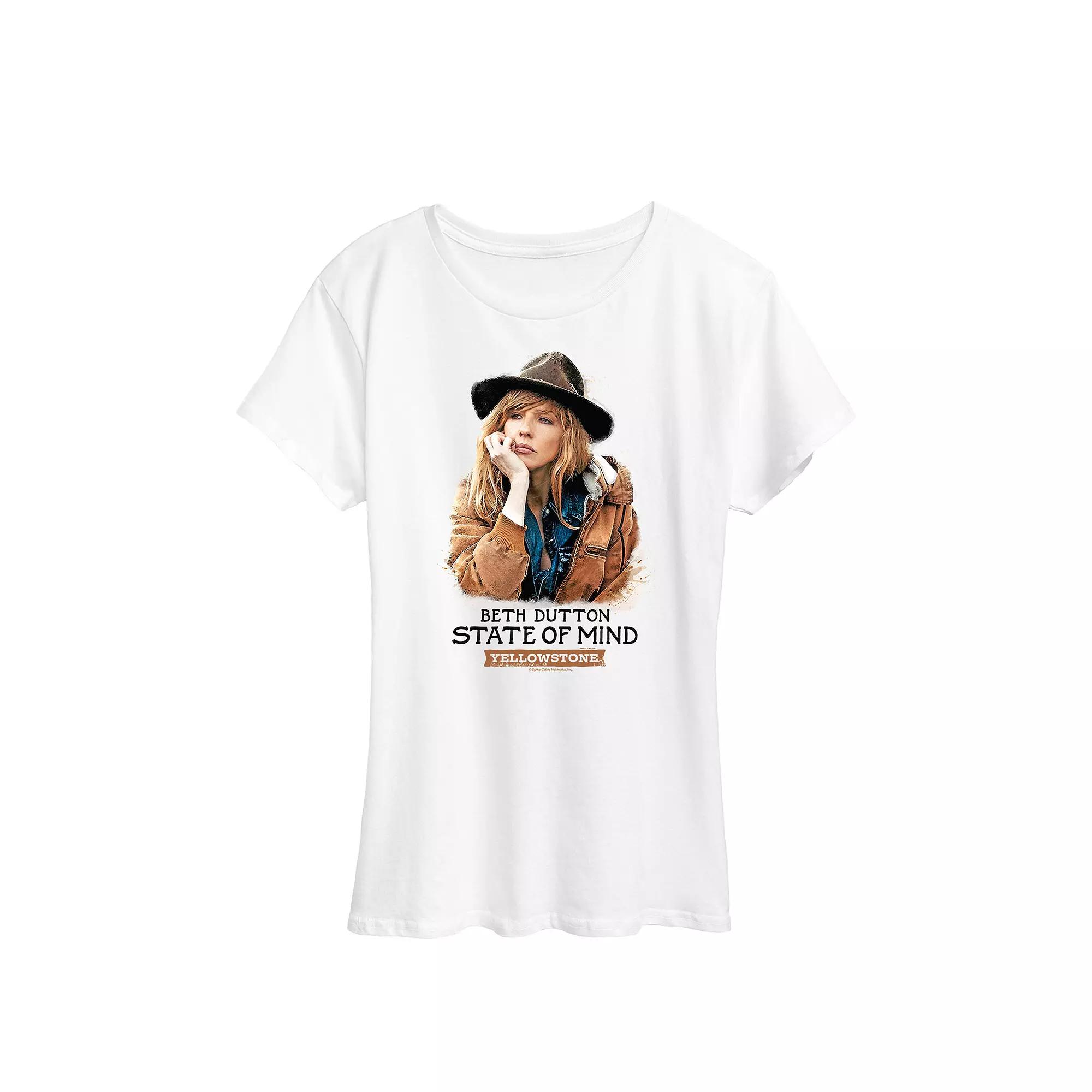 Women's Yellowstone Beth State Of Mind Graphic Tee,  Product Image