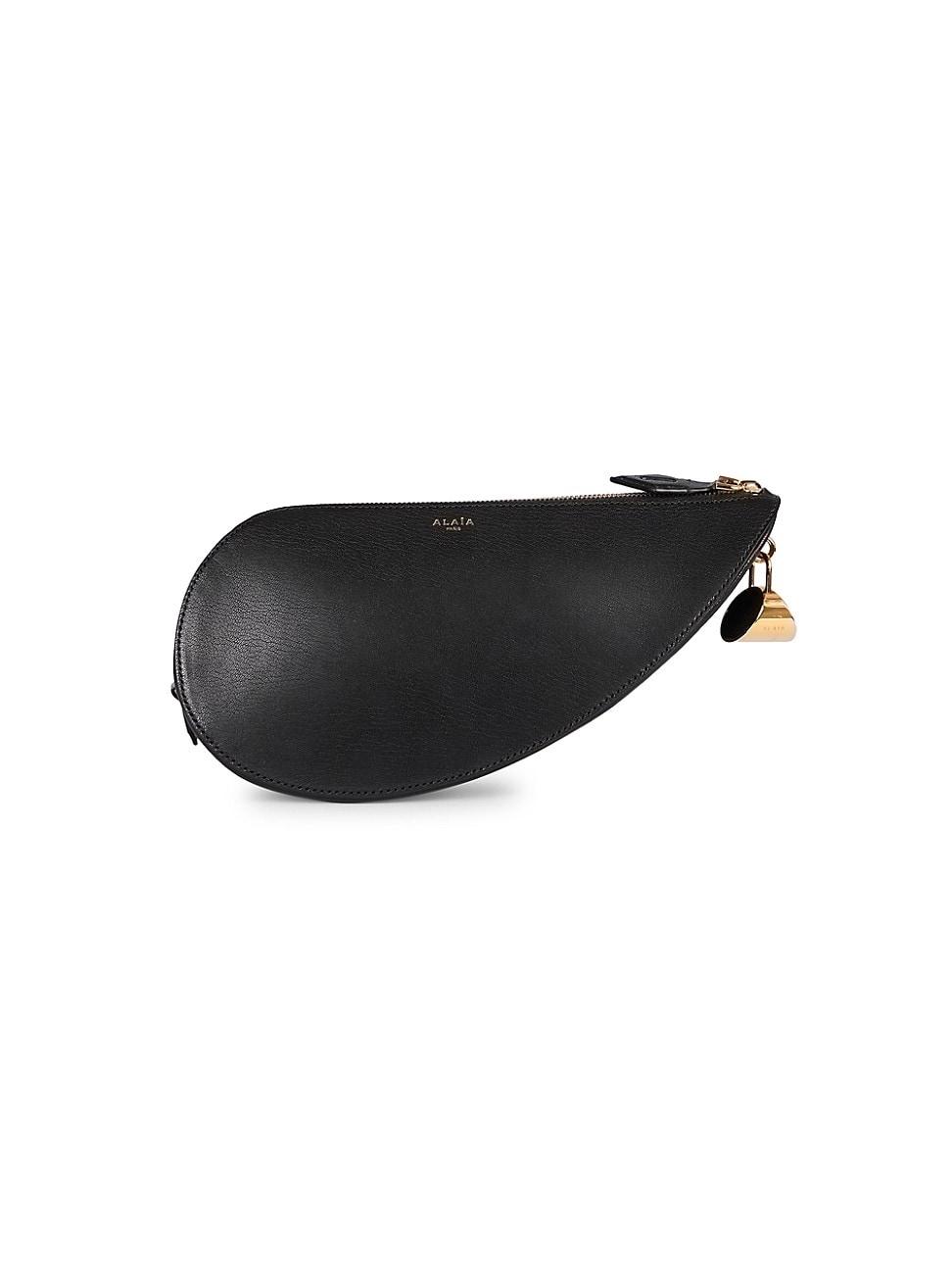 Womens Le Demi-Coeur Leather Clutch Product Image