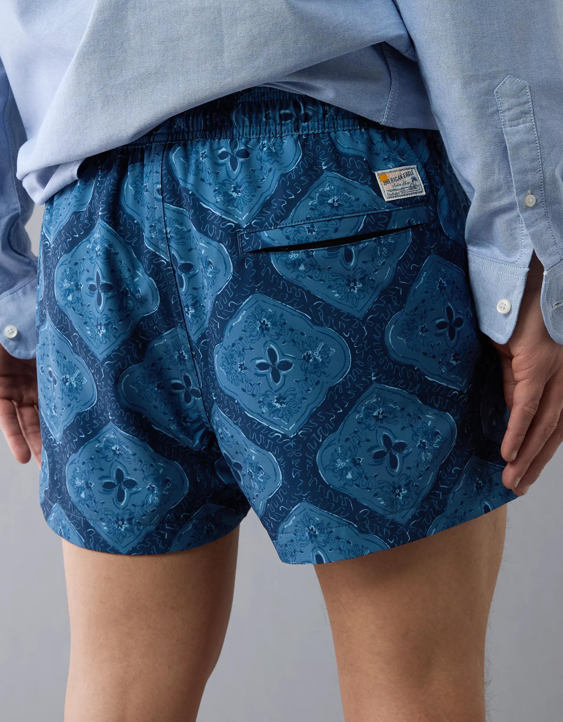 AE Men's 3" Poolside Swim Short Product Image