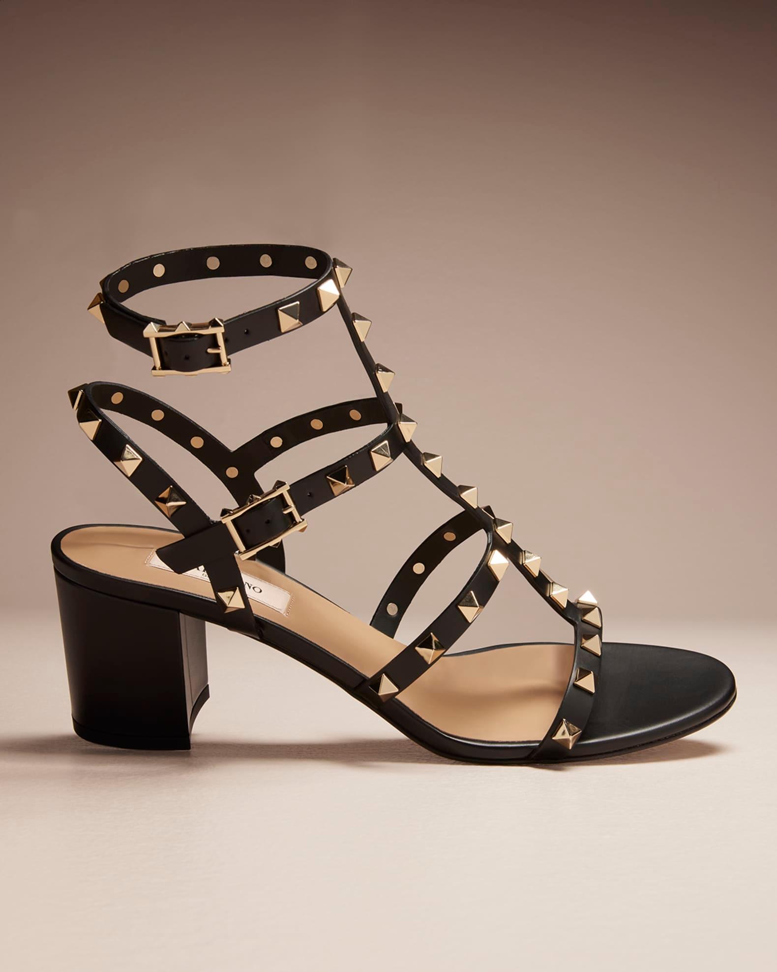 Rockstud Leather 60mm City Sandals Product Image