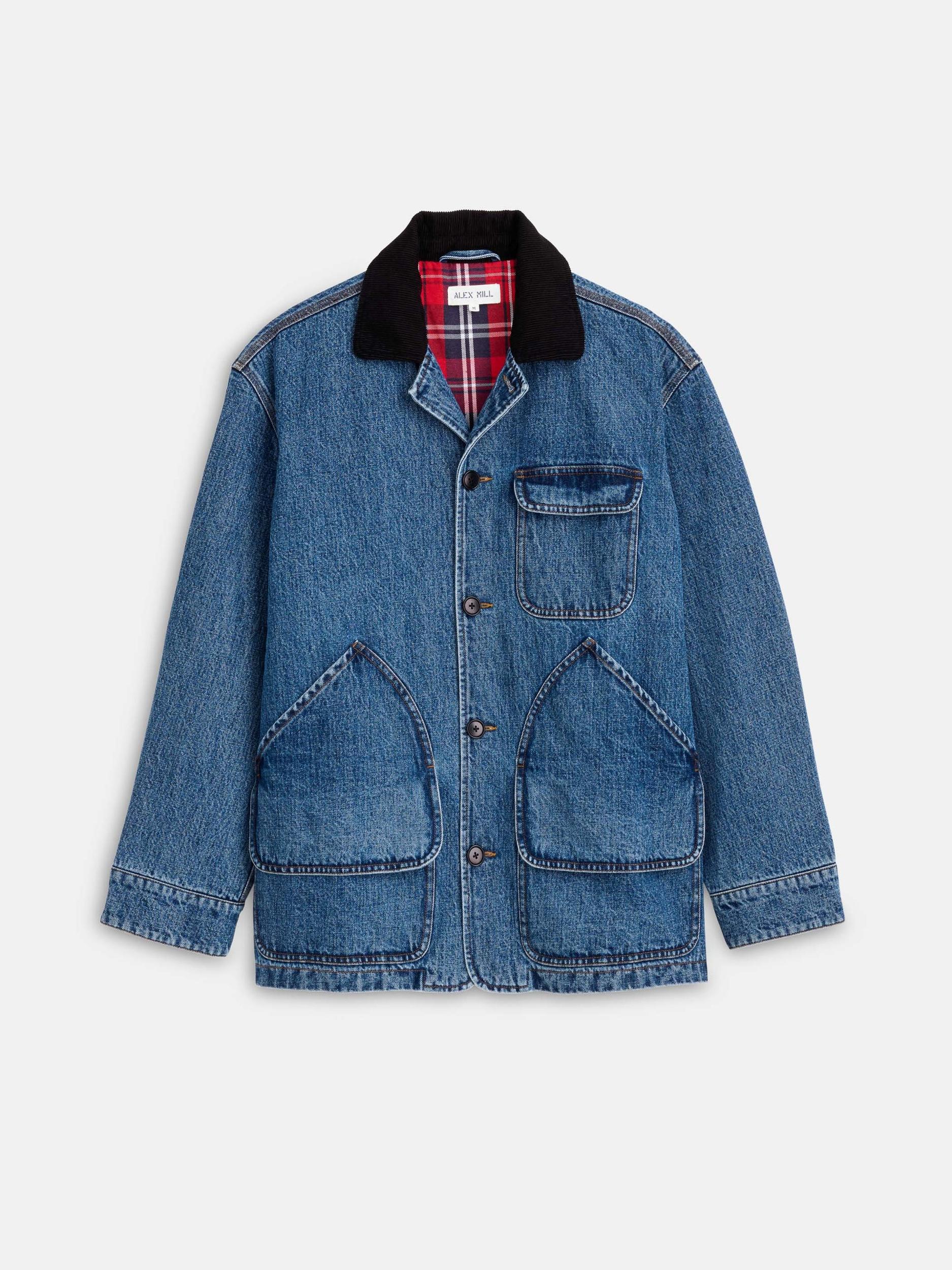 Frontier Jacket In Denim Product Image