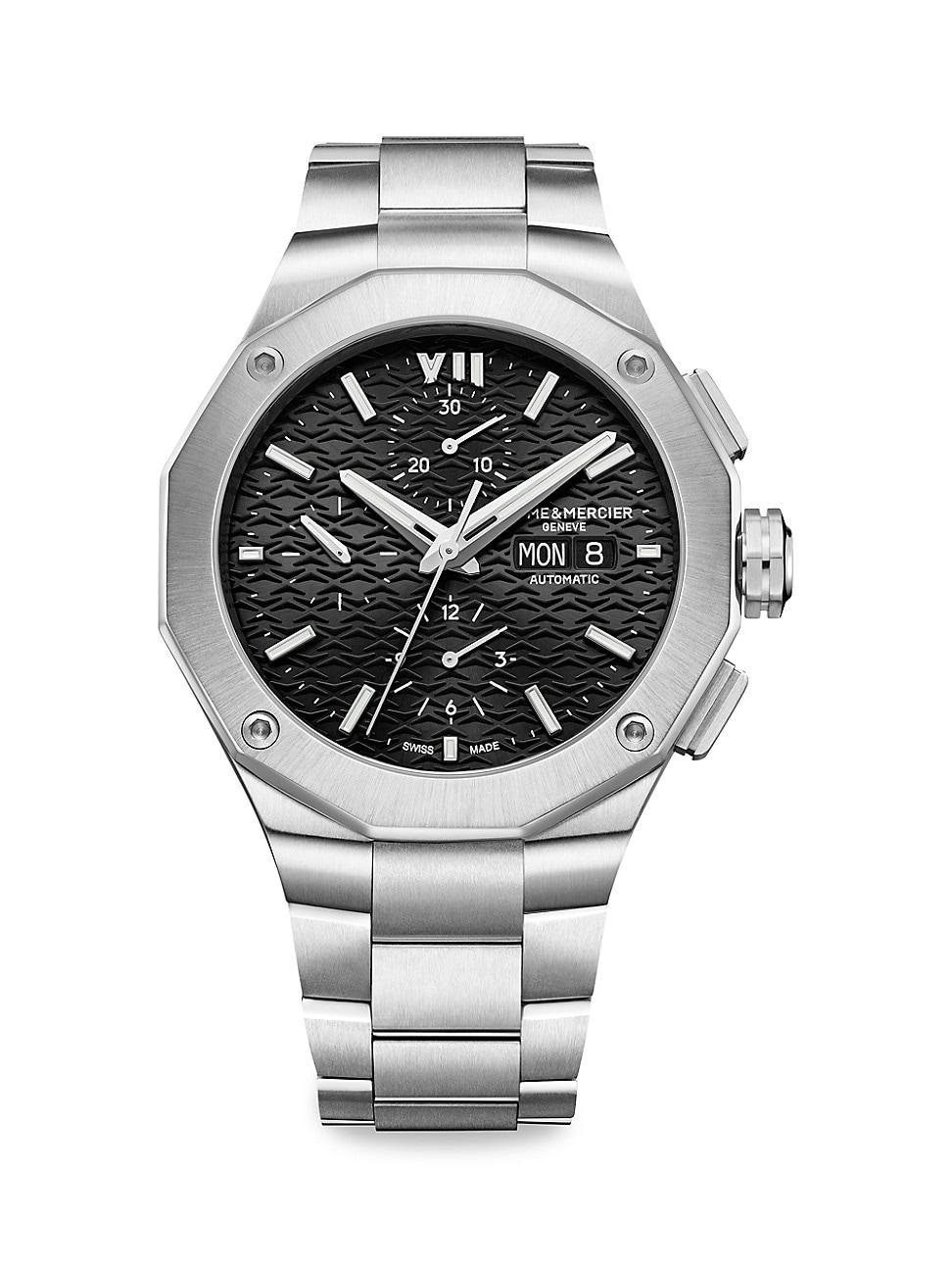 Mens Riviera 10624 Stainless Steel Chronograph Watch Product Image