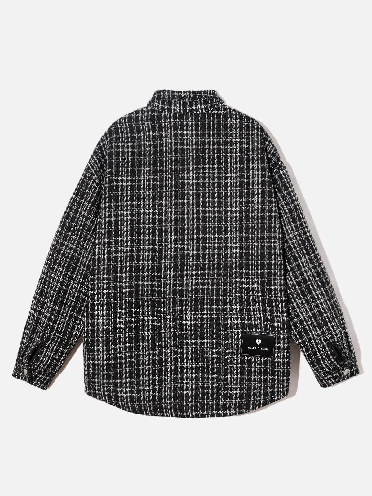 City Of Love Vintage Plaid Jacket Product Image