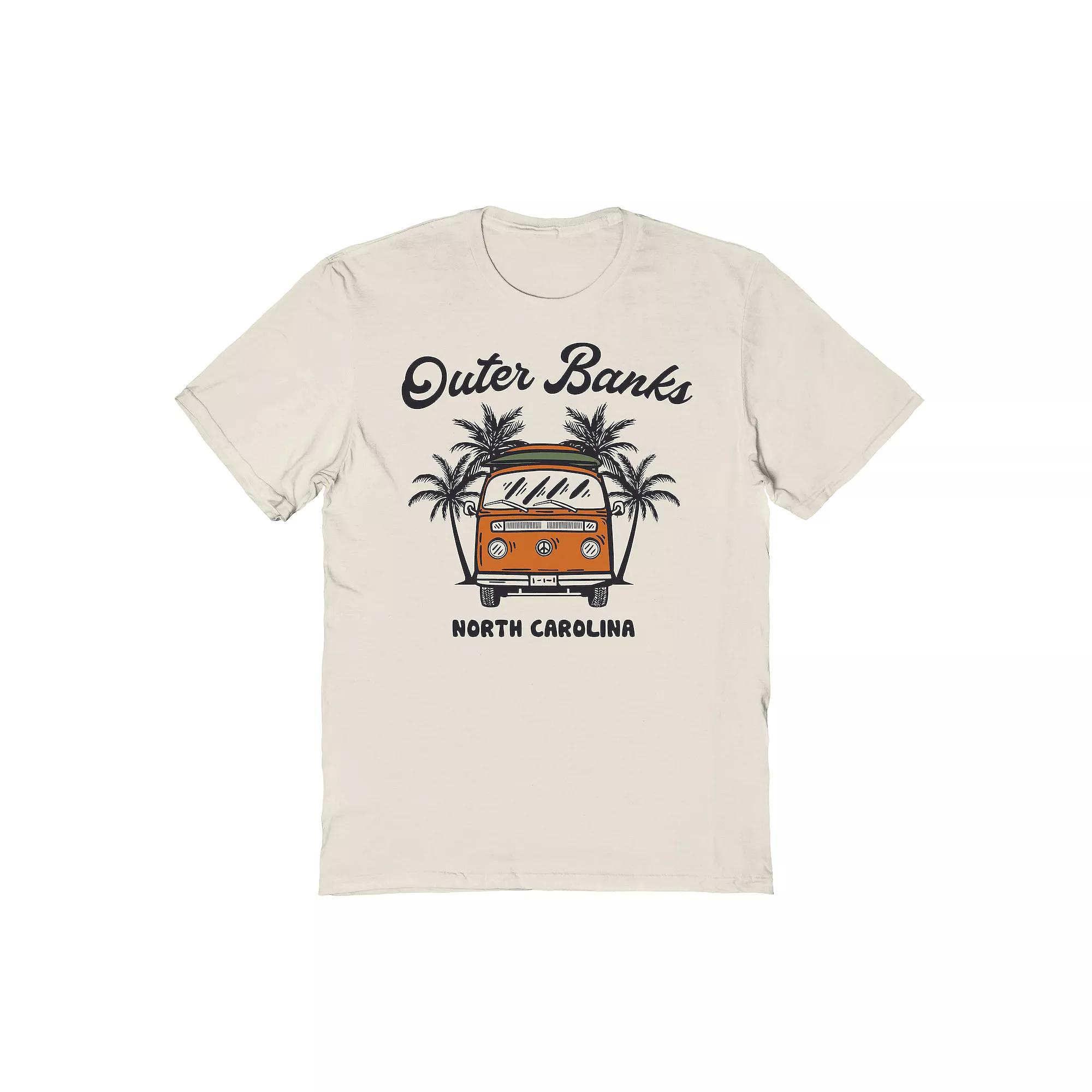 Men's Country Parks Outer Banks Van Graphic Tee, Size: Large, Natural Product Image