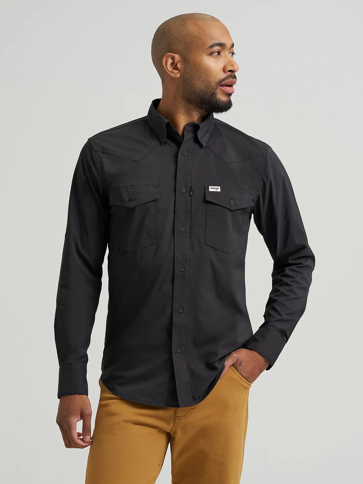 Wrangler All Terrain Gear Men's Technical Shirt in Jet Product Image