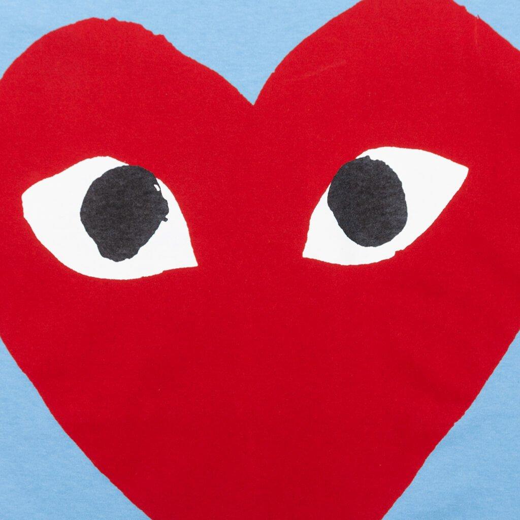 Pastelle Women's Red Logo T-Shirt - Blue Female Product Image