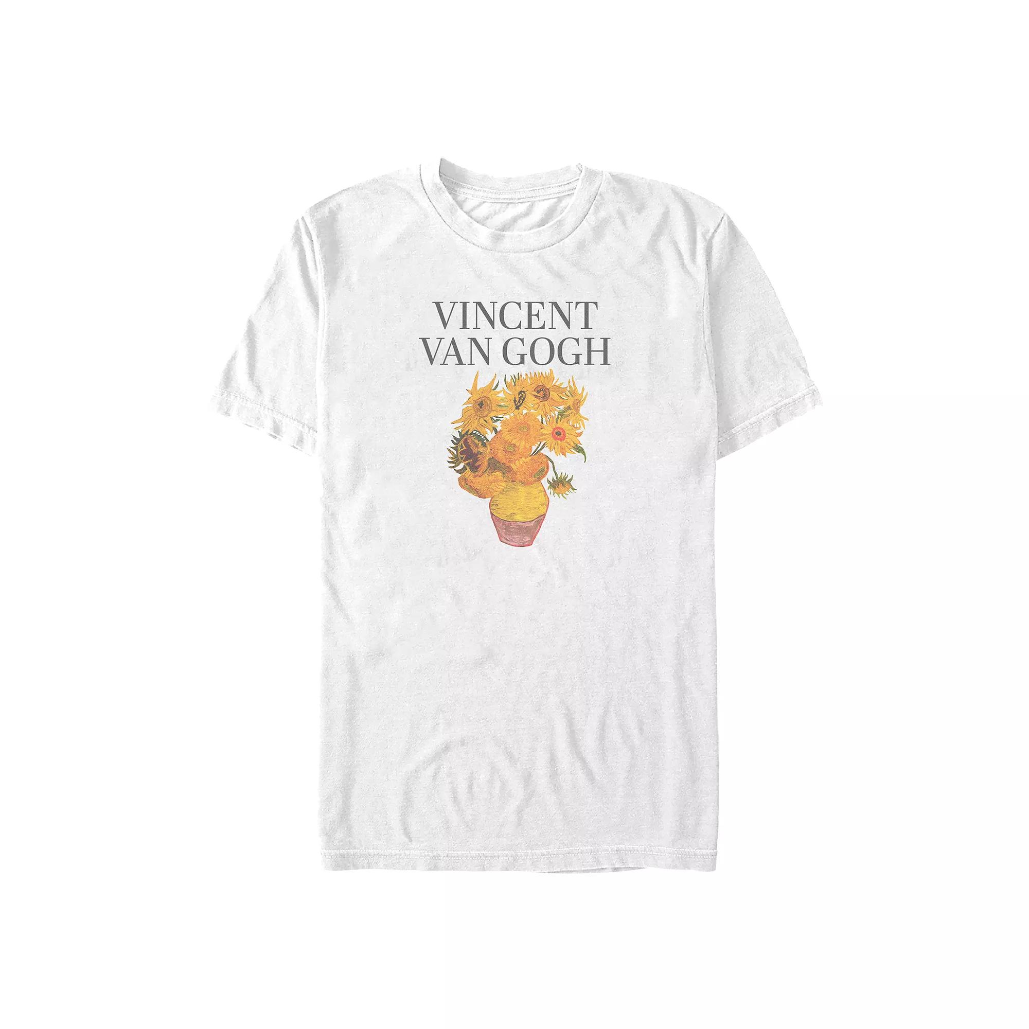 Big & Tall Vincent Van Gogh Sunflowers Graphic Tee, Men's,  Product Image