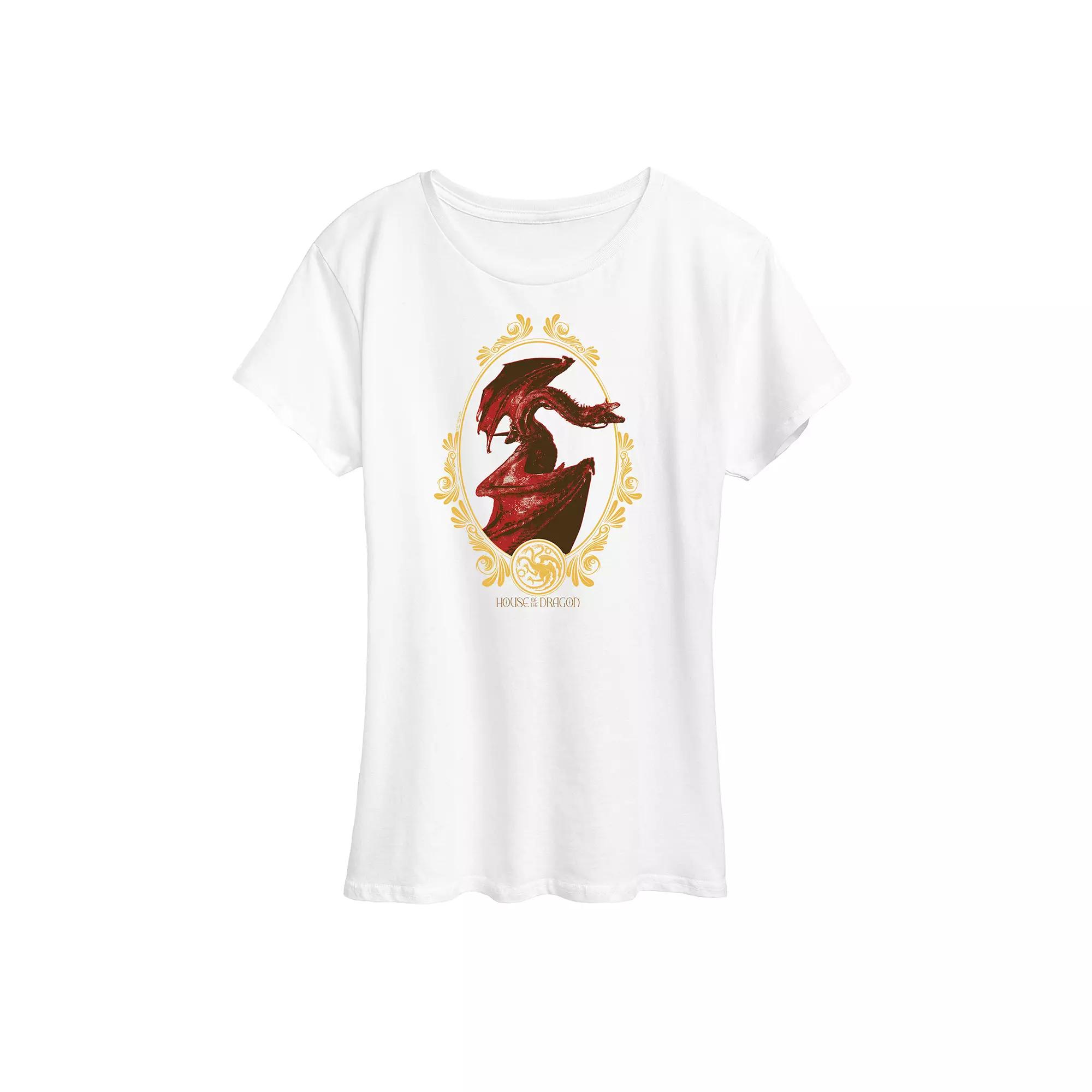 Women's House of the Dragon Three Dragons Graphic Tee,  Product Image