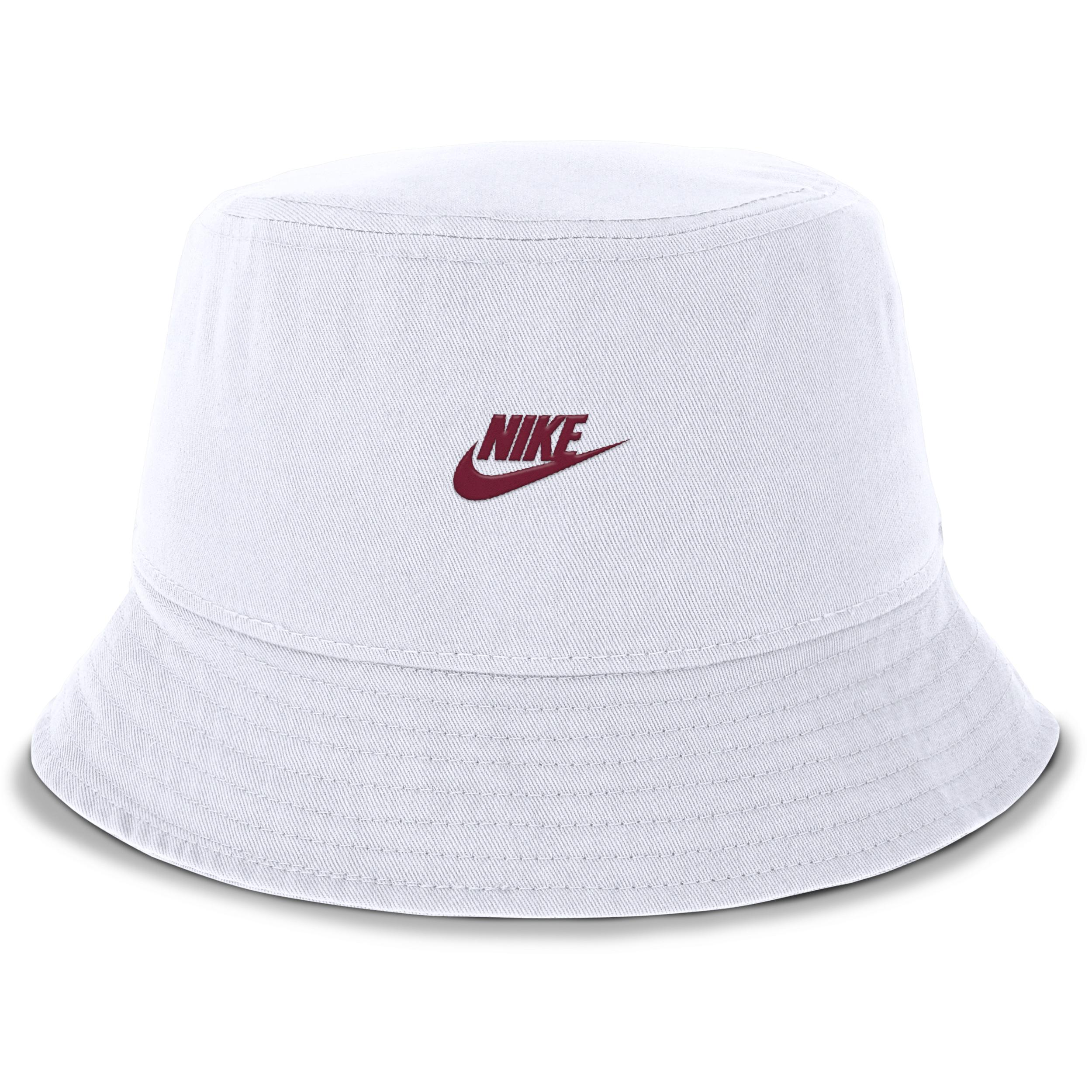 Men's Nike White Alabama Crimson Tide Legacy Apex Bucket Hat,  Product Image