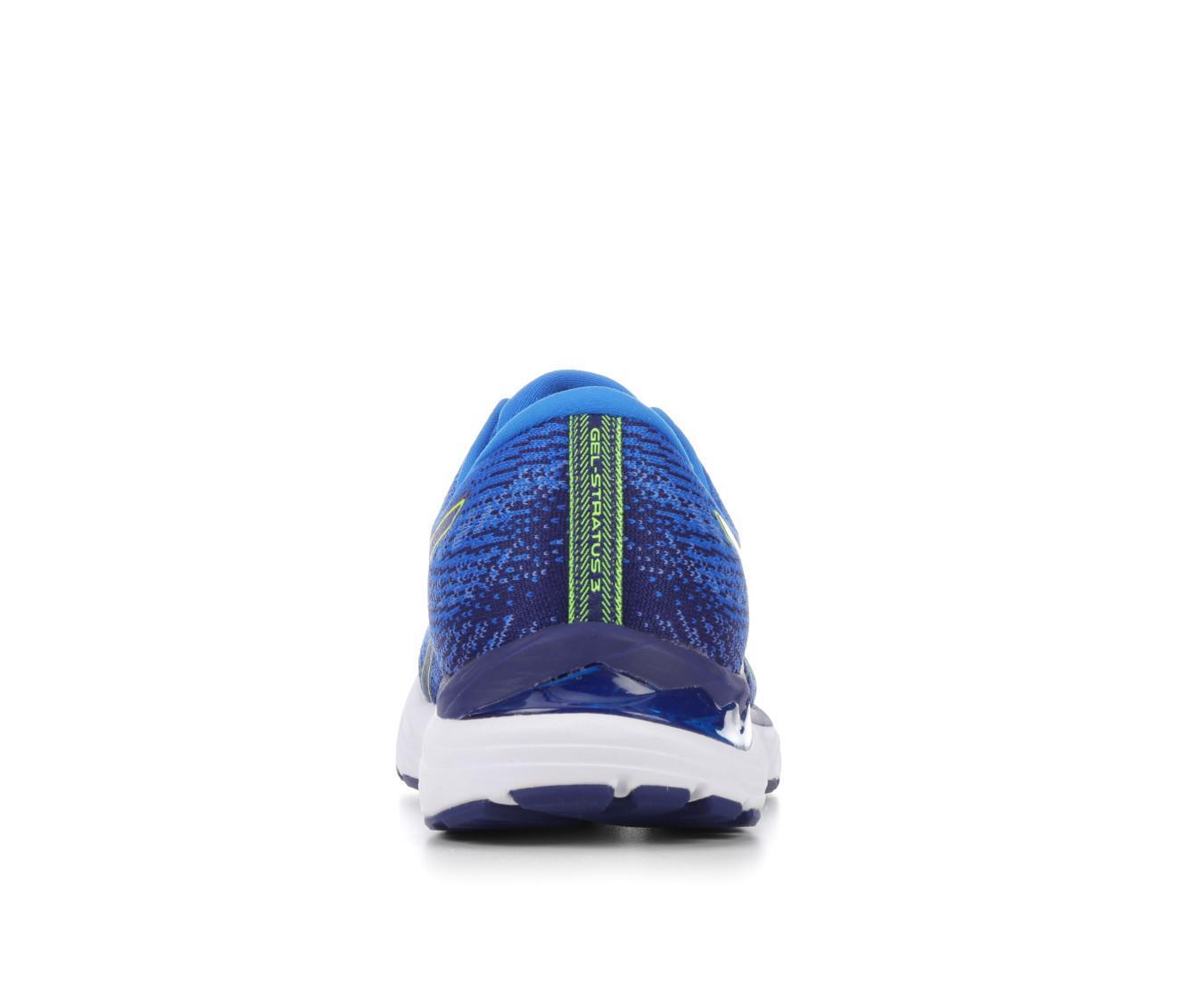 Men's ASICS Gel Stratus 3 Knit Running Shoes Product Image