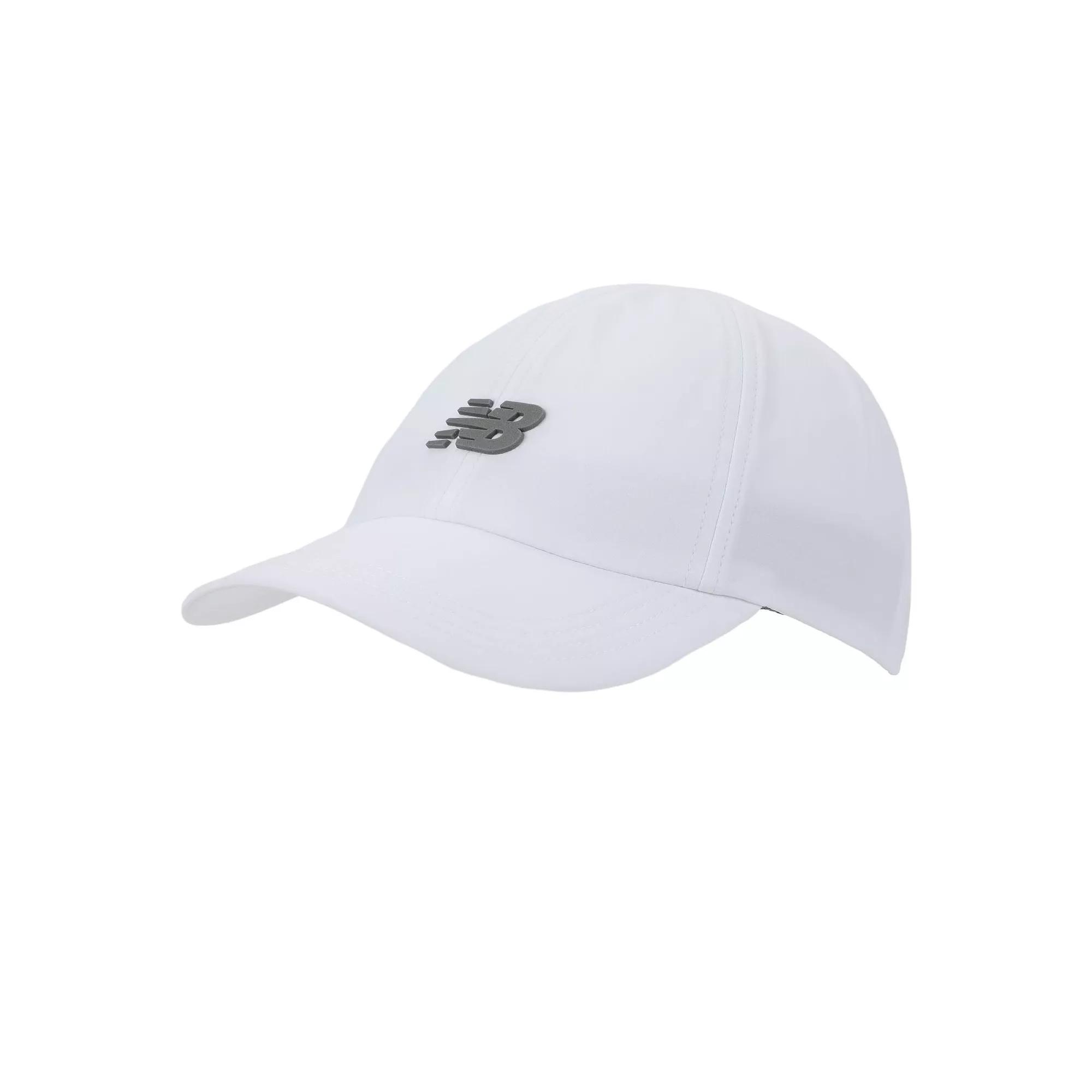 Men's New Balance 6-Panel Performance Hat, White Product Image