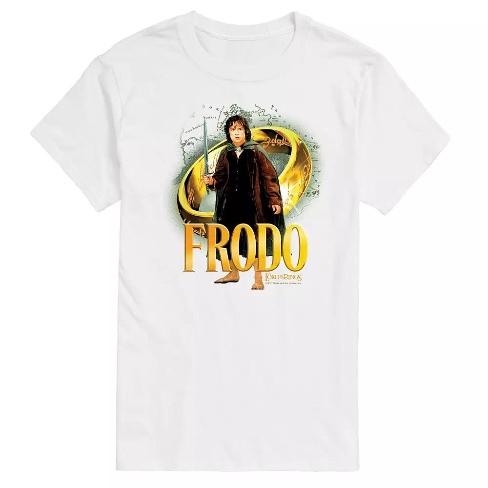 Men's The Lord Of The Rings Frodo Baggins Ring Graphic Tee,  Product Image