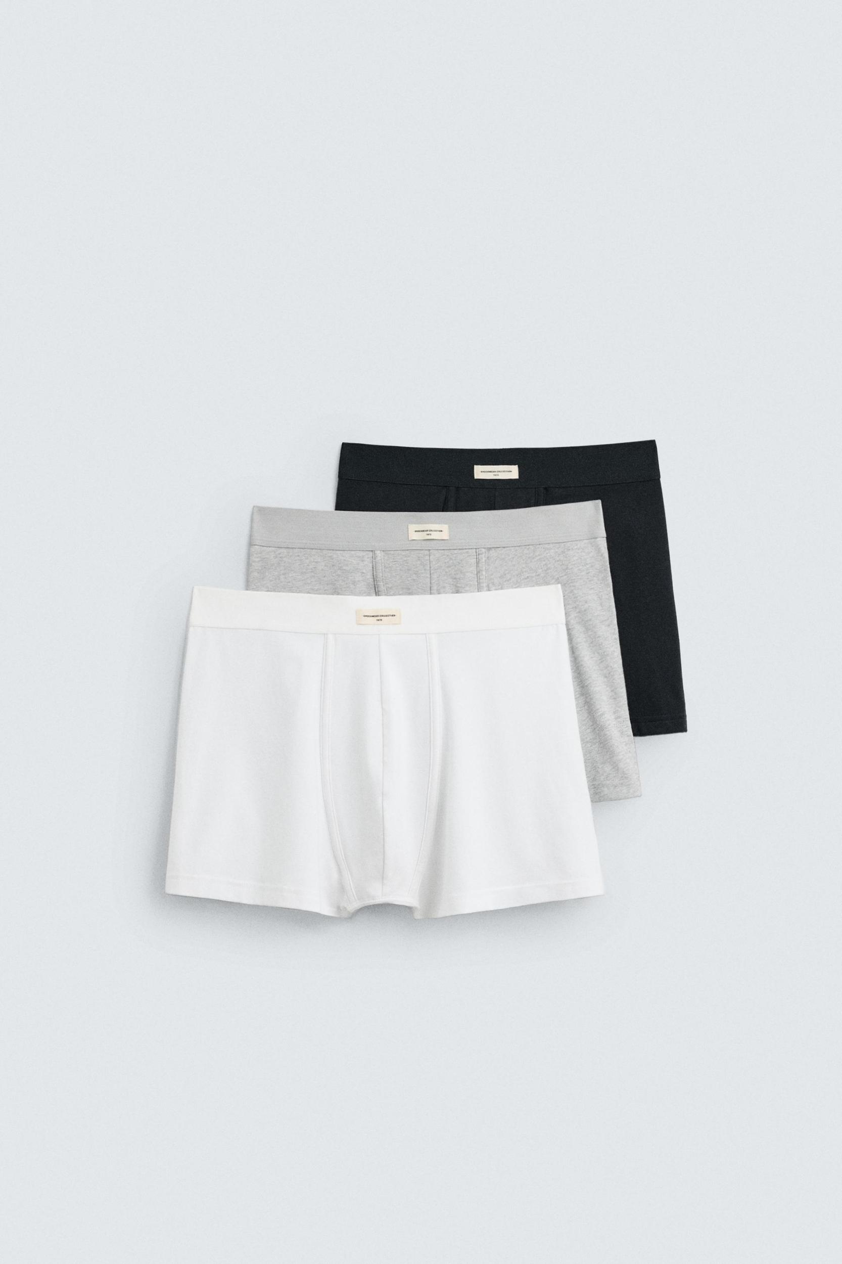 SOFT BOXER BRIEFS 3-PACK Product Image