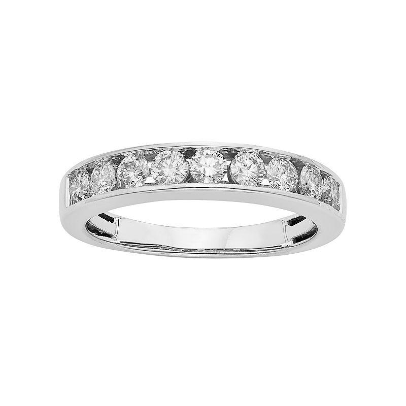 The Regal Collection IGL Certified Diamond Wedding Ring in 14k Gold (3/4 Carat T.W.), Women's, Size: 8, White Product Image