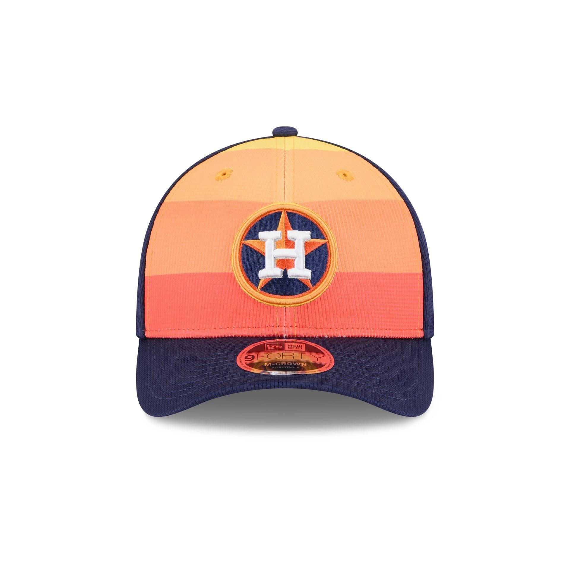 Houston Astros 2025 Batting Practice 9FORTY M-Crown Snapback Hat Male Product Image