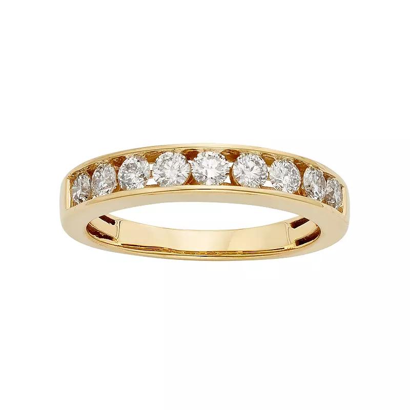 The Regal Collection IGL Certified Diamond Wedding Ring in 14k Gold (3/4 Carat T.W.), Women's, Size: 8, White Product Image