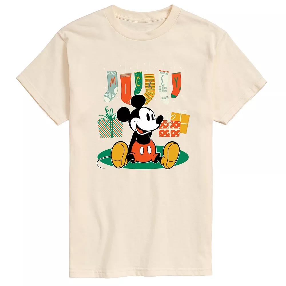 Disney's Mickey Mouse Men's Stocking Graphic Tee,  Product Image