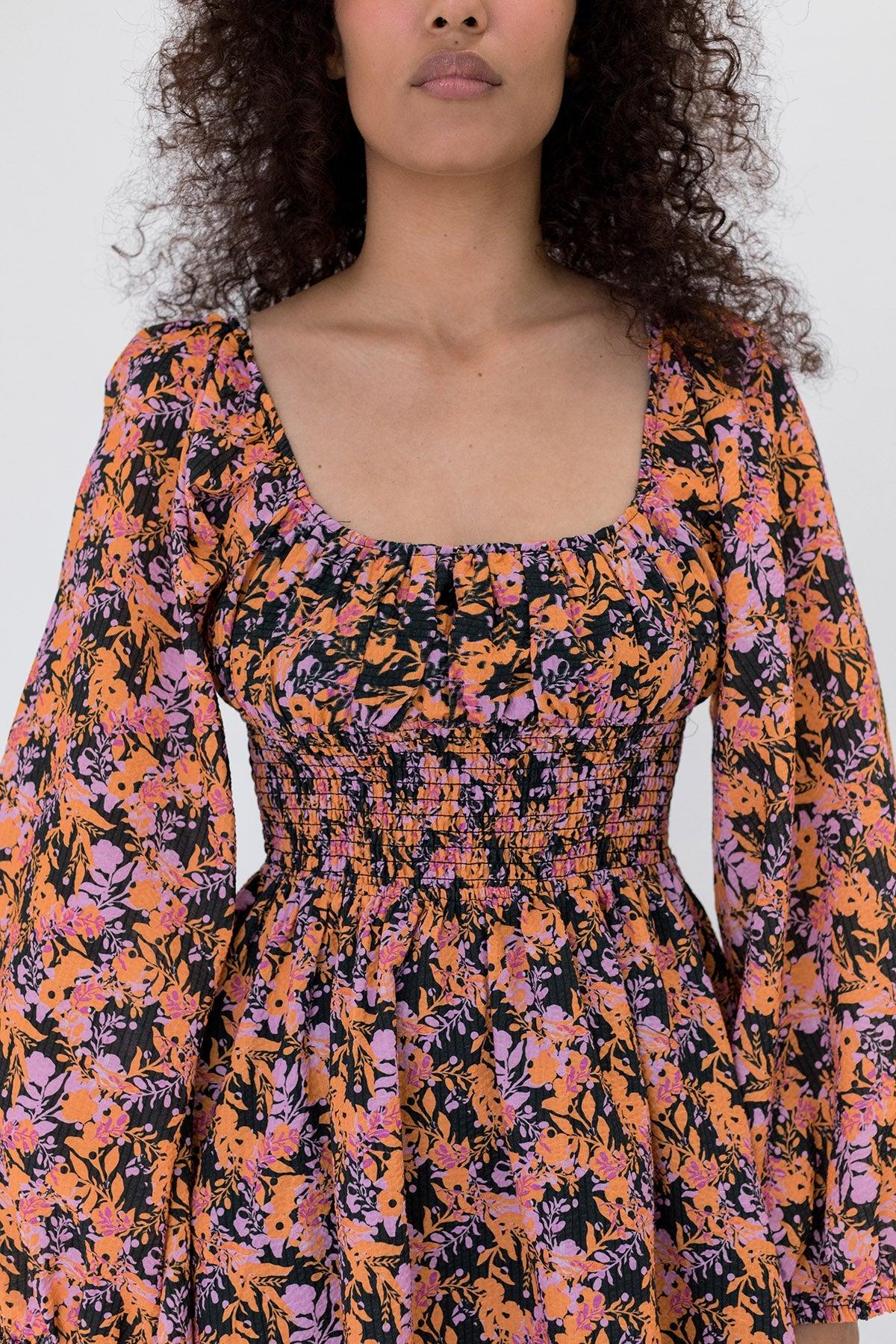 Sarah Dress - Night Garden Product Image