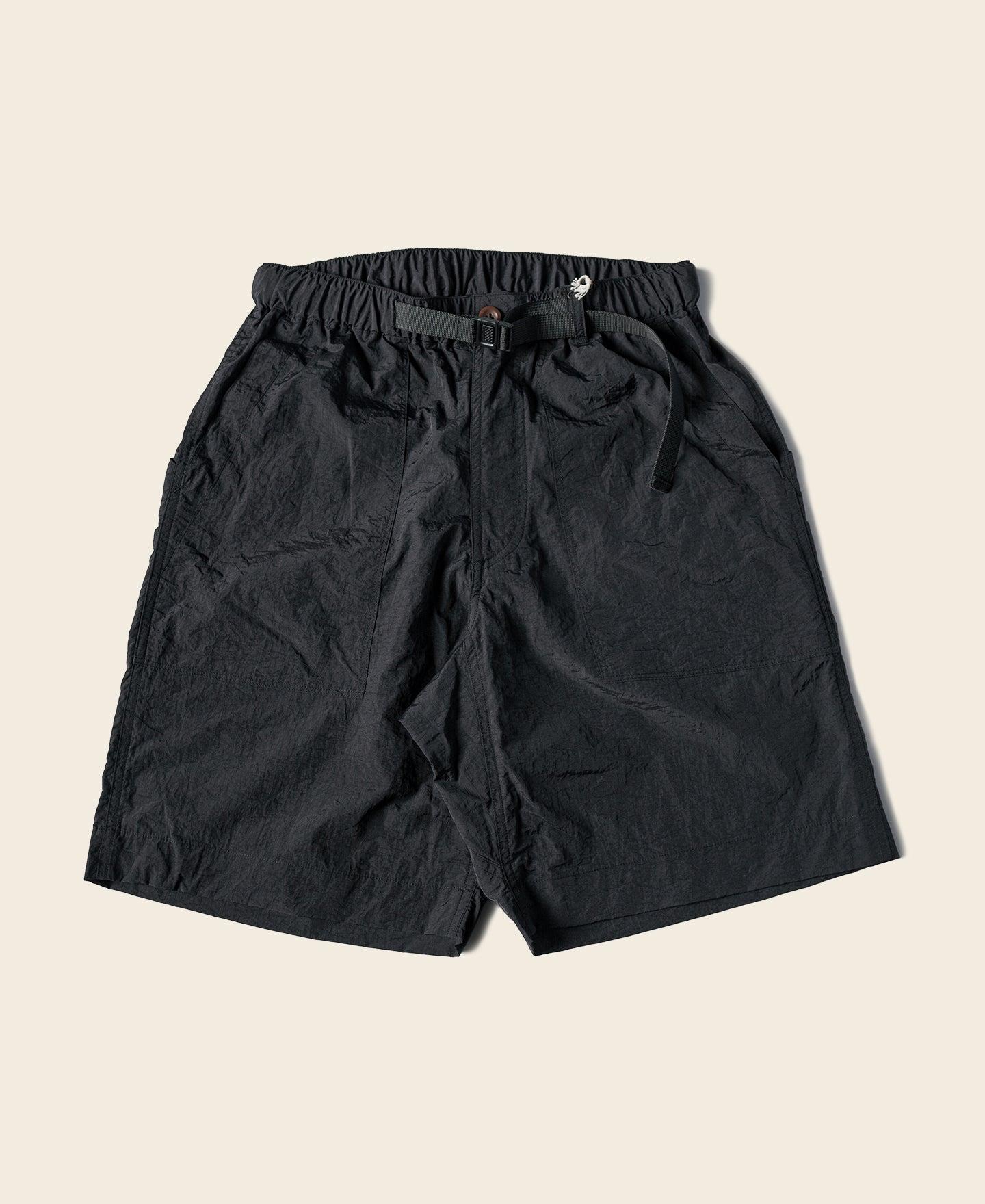 Nylon Climbers' Shorts - Black Product Image