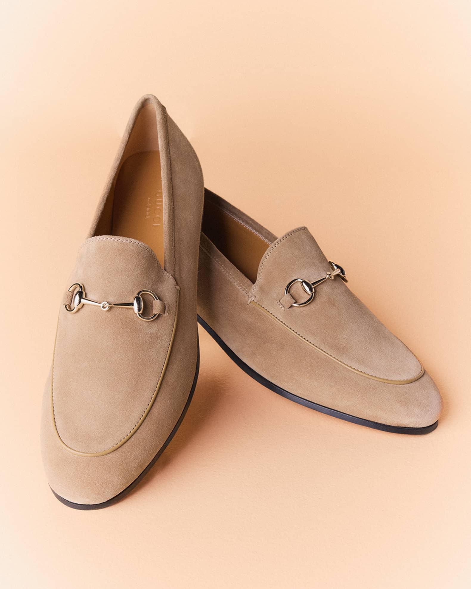 Jordaan Horsebit Suede Loafers  Product Image