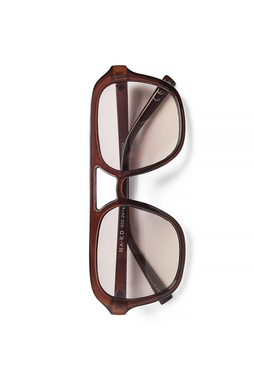 Big Retro Look Sunglasses Product Image