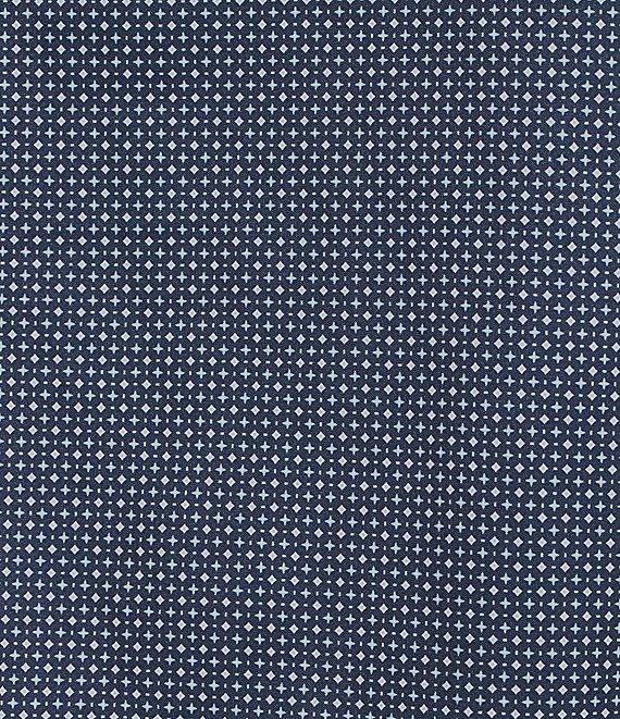 Hart Schaffner Marx Luxury Performance Long Sleeve Diamond Geo Woven Sport Shirt Product Image