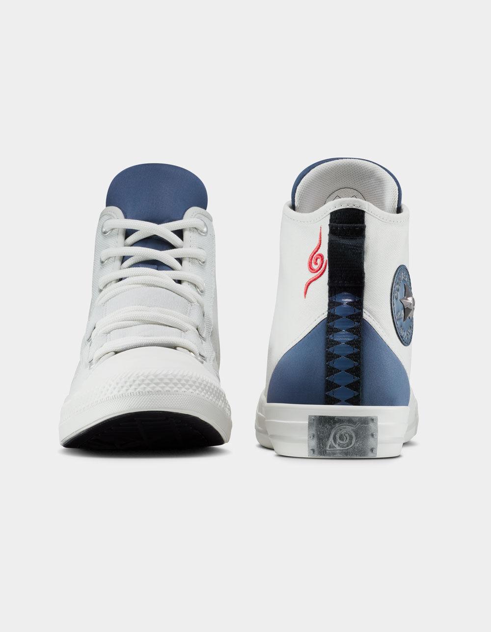 CONVERSE x Naruto Shippuden Kakashi Chuck Taylor All Star High Top Shoes - GRY/NVY Product Image