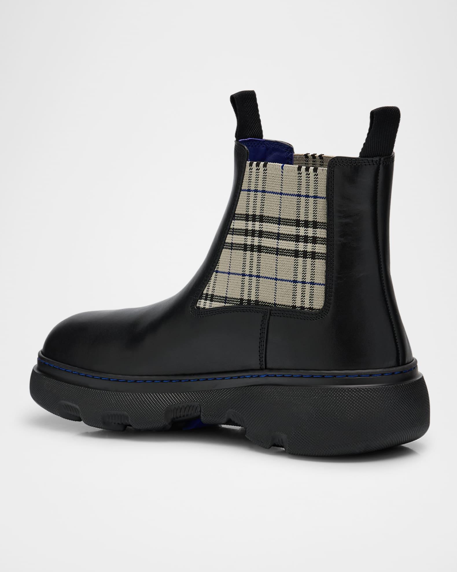 Men's Creeper Leather Low Chelsea Boots Product Image