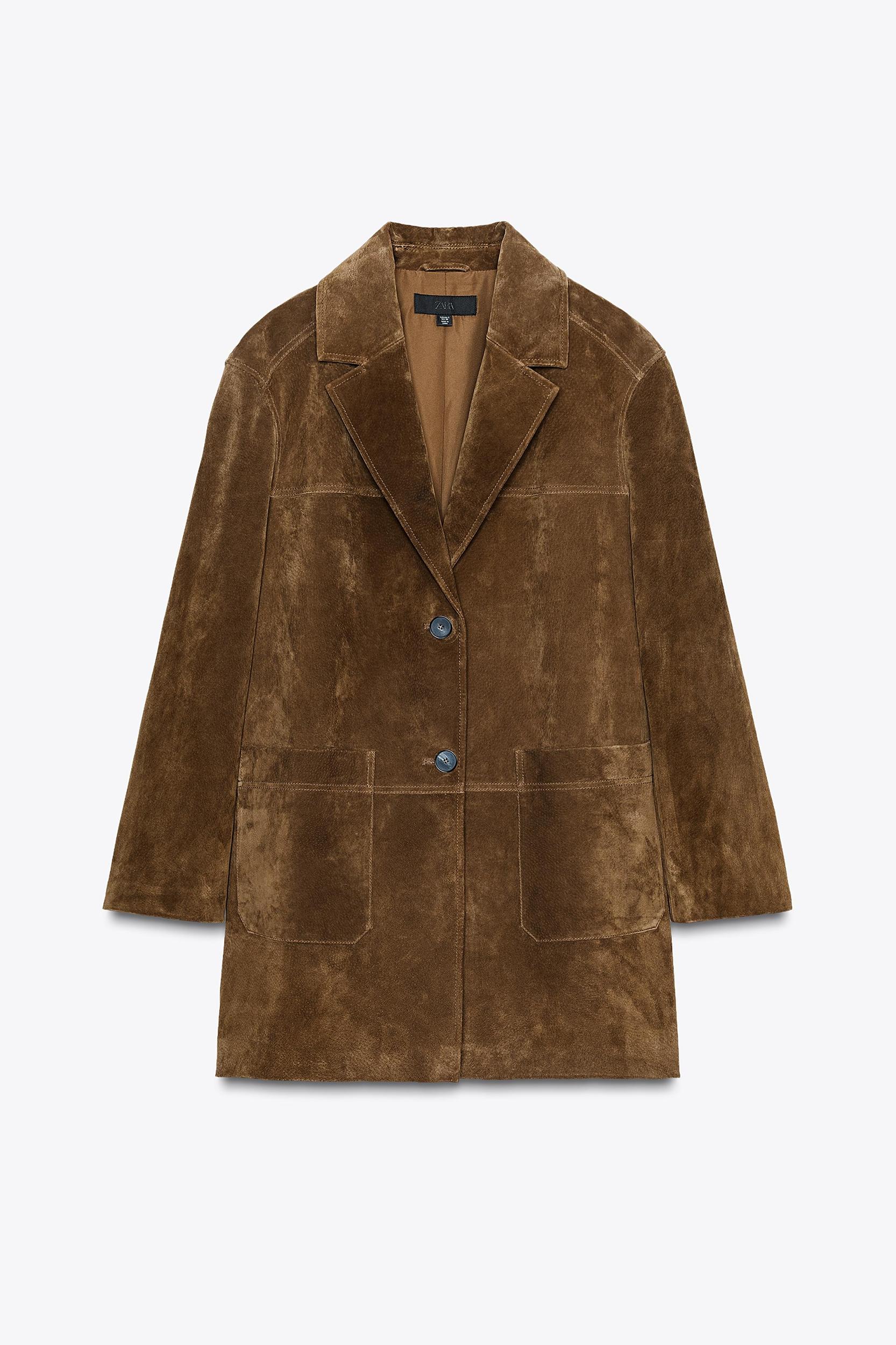 100% LEATHER LONG JACKET Product Image