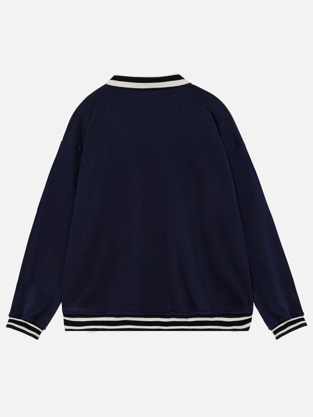 Aelfric Eden Striped Retro Sport Sweatshirt Product Image