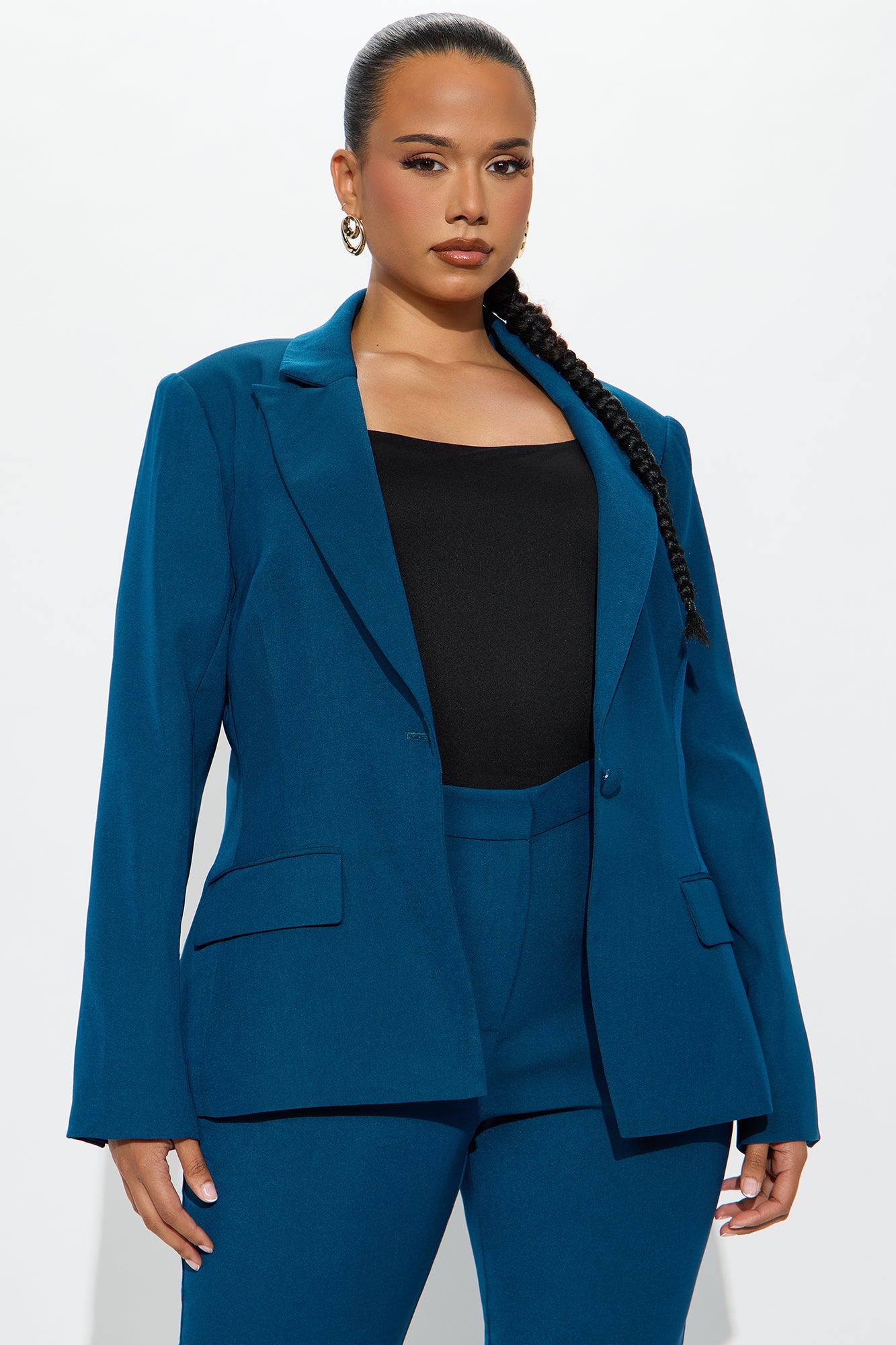 Breaking Even Blazer - Navy Female Product Image