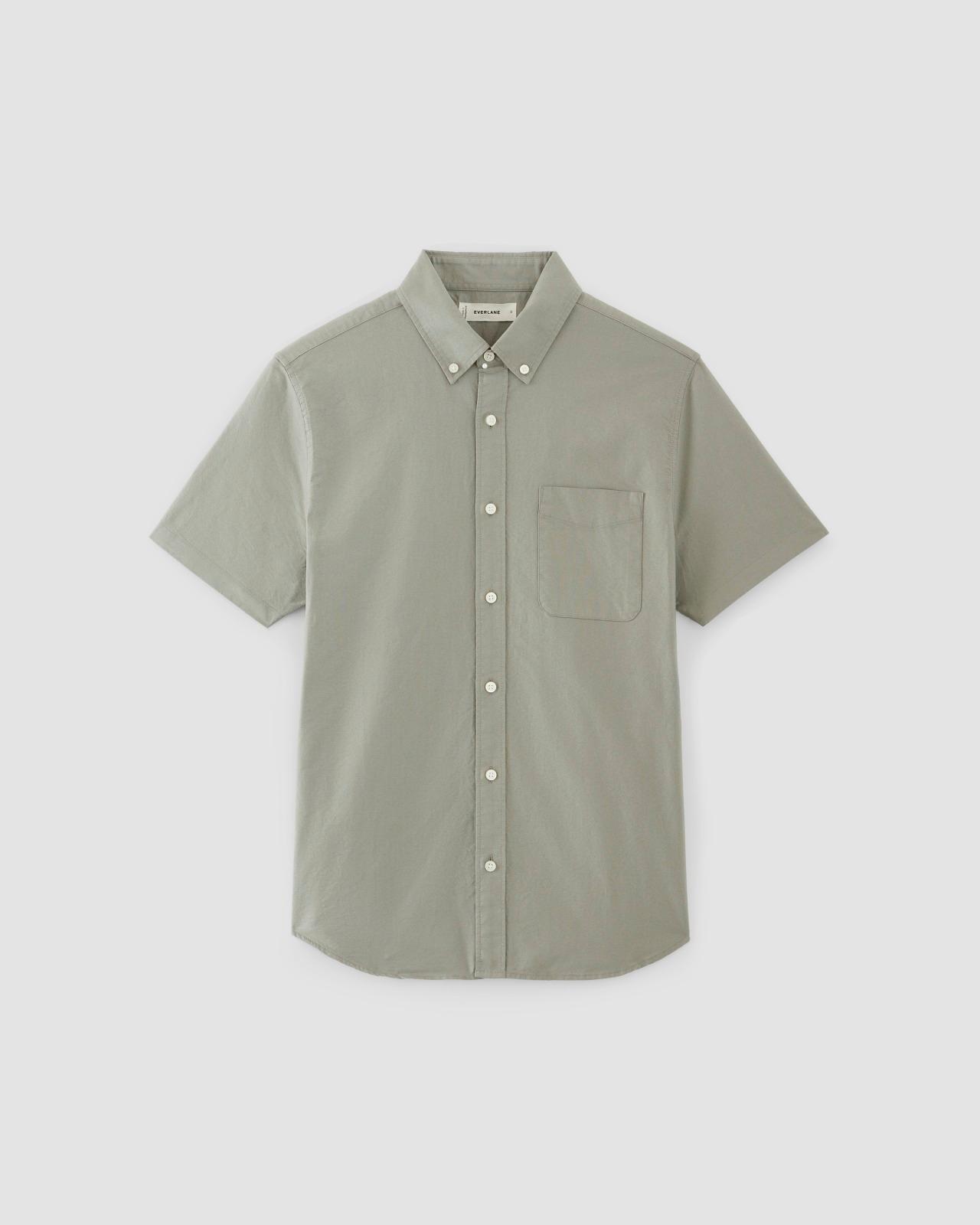 Mens Organic Short Sleeve Oxford Shirt by Everlane Product Image