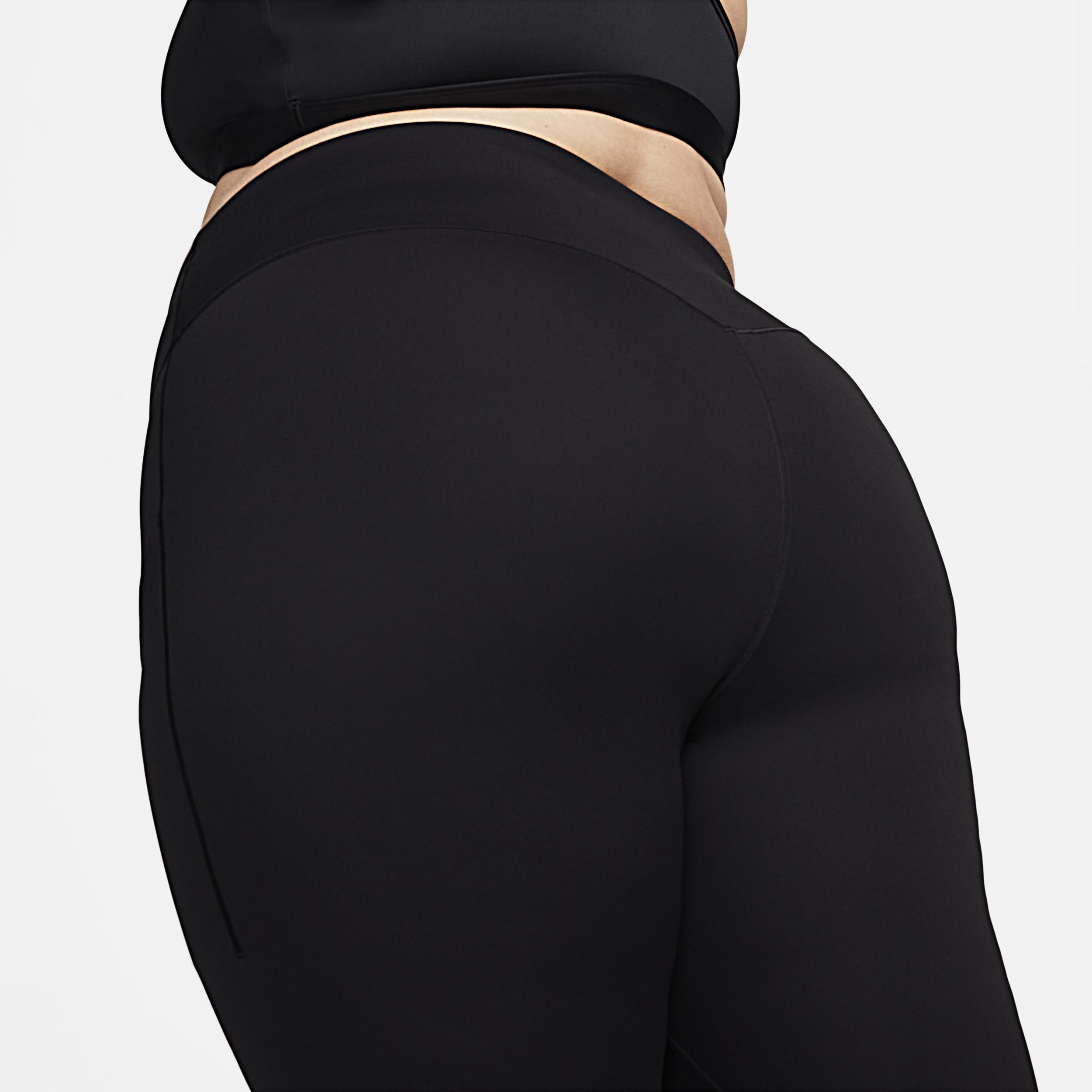 Nike Universa Women's High-Waisted 7/8 Leggings with No Front Seam (Plus Size) Product Image