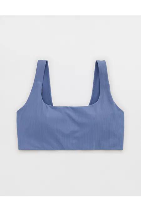 OFFLINE By Aerie Real Me XTRA Rib Foil Classic Sports Bra Women's Product Image