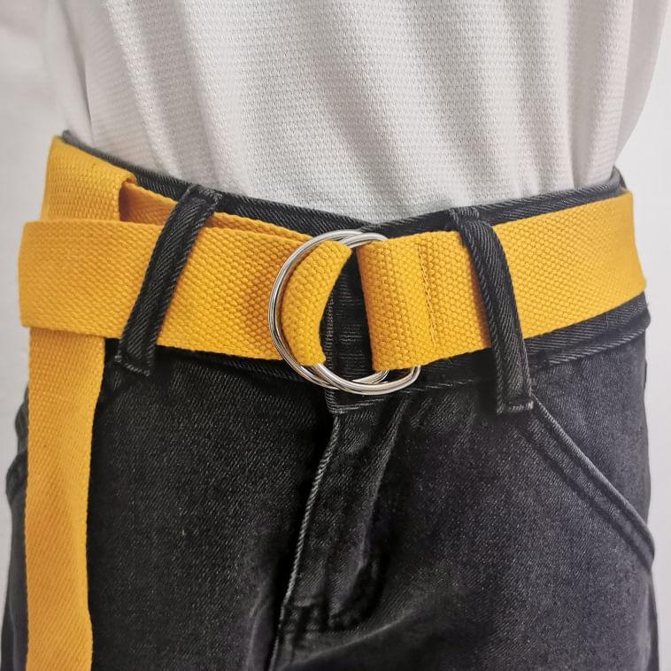 Double D-Ring Canvas Belt Product Image