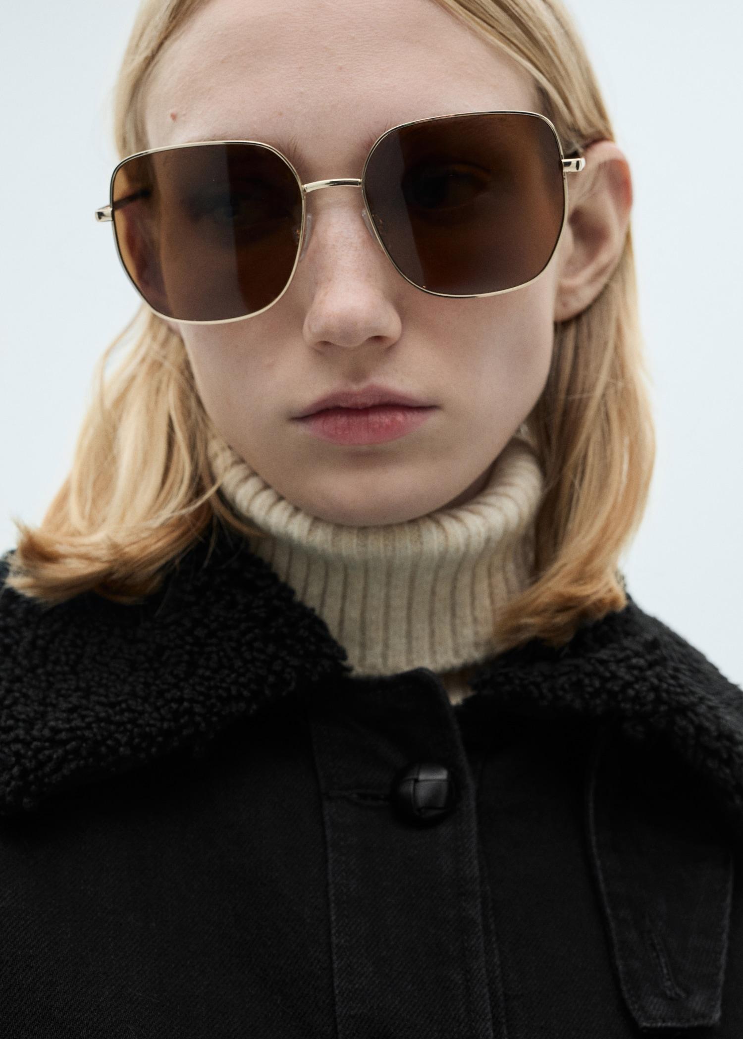 Double-sided fleece jacket - Women | MANGO USA Product Image