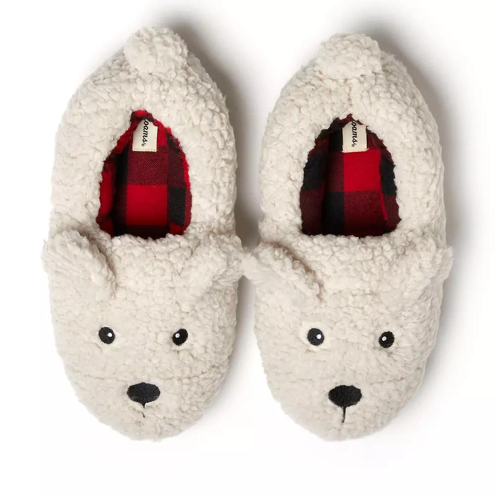 Dearfoams Critter Adult Closed Back Slippers, Adult Unisex,  Product Image