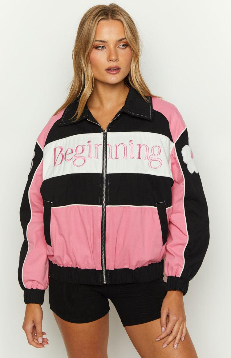 Beginning Pink Bomber Jacket Baby Product Image