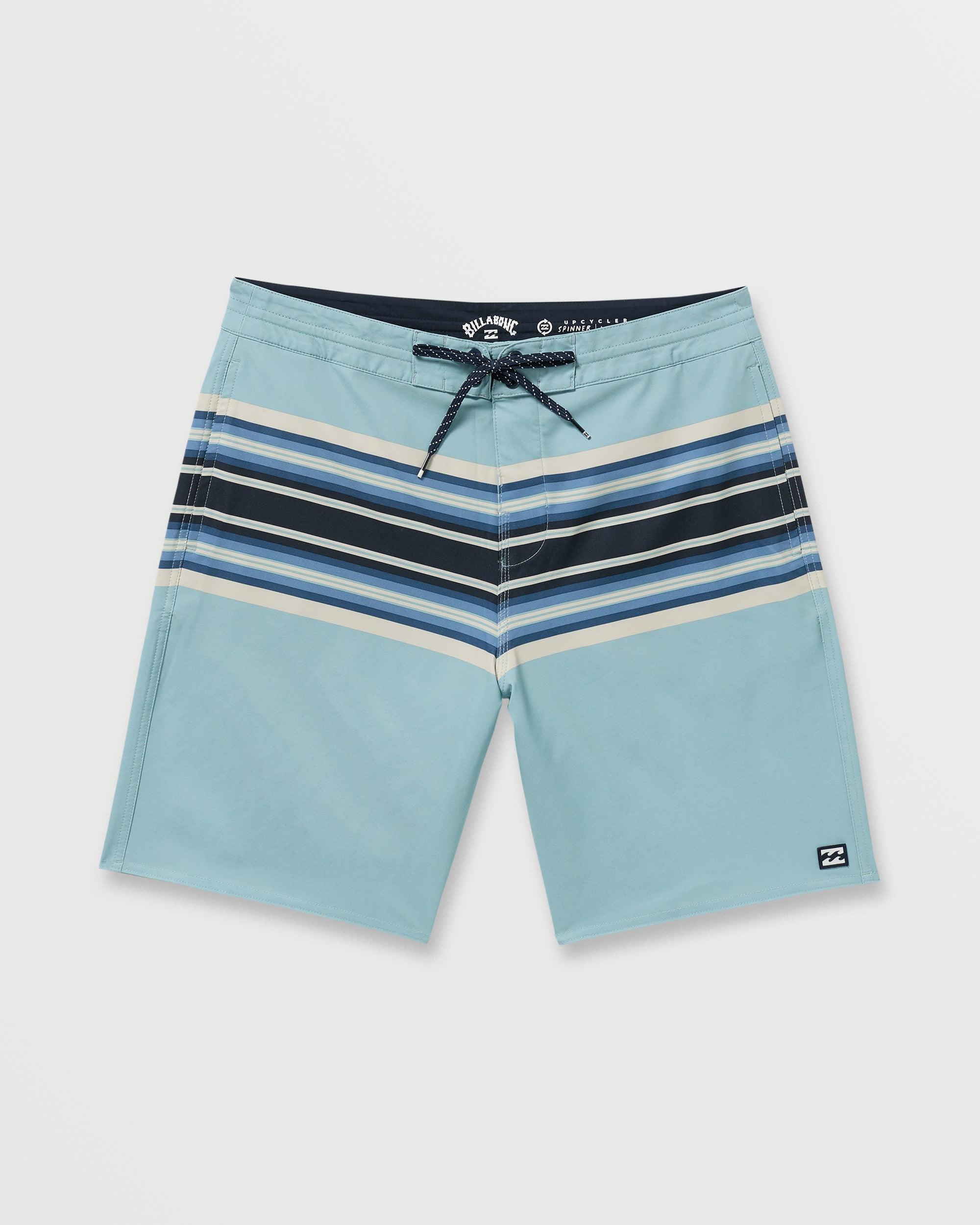 Spinner Lo Tide Boardshorts - Washed Blue Male Product Image