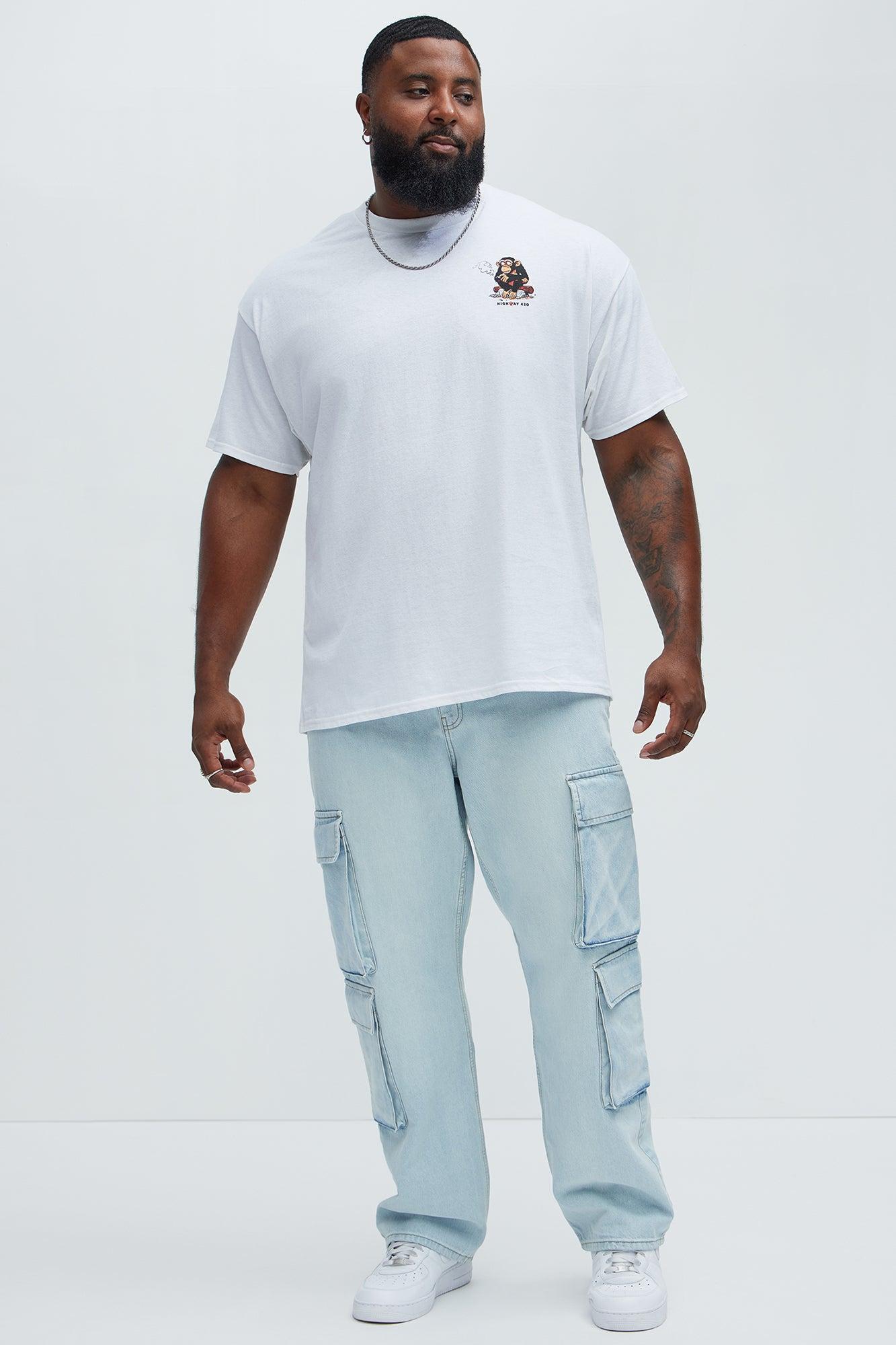 Stoned Age Short Sleeve Tee - White Product Image