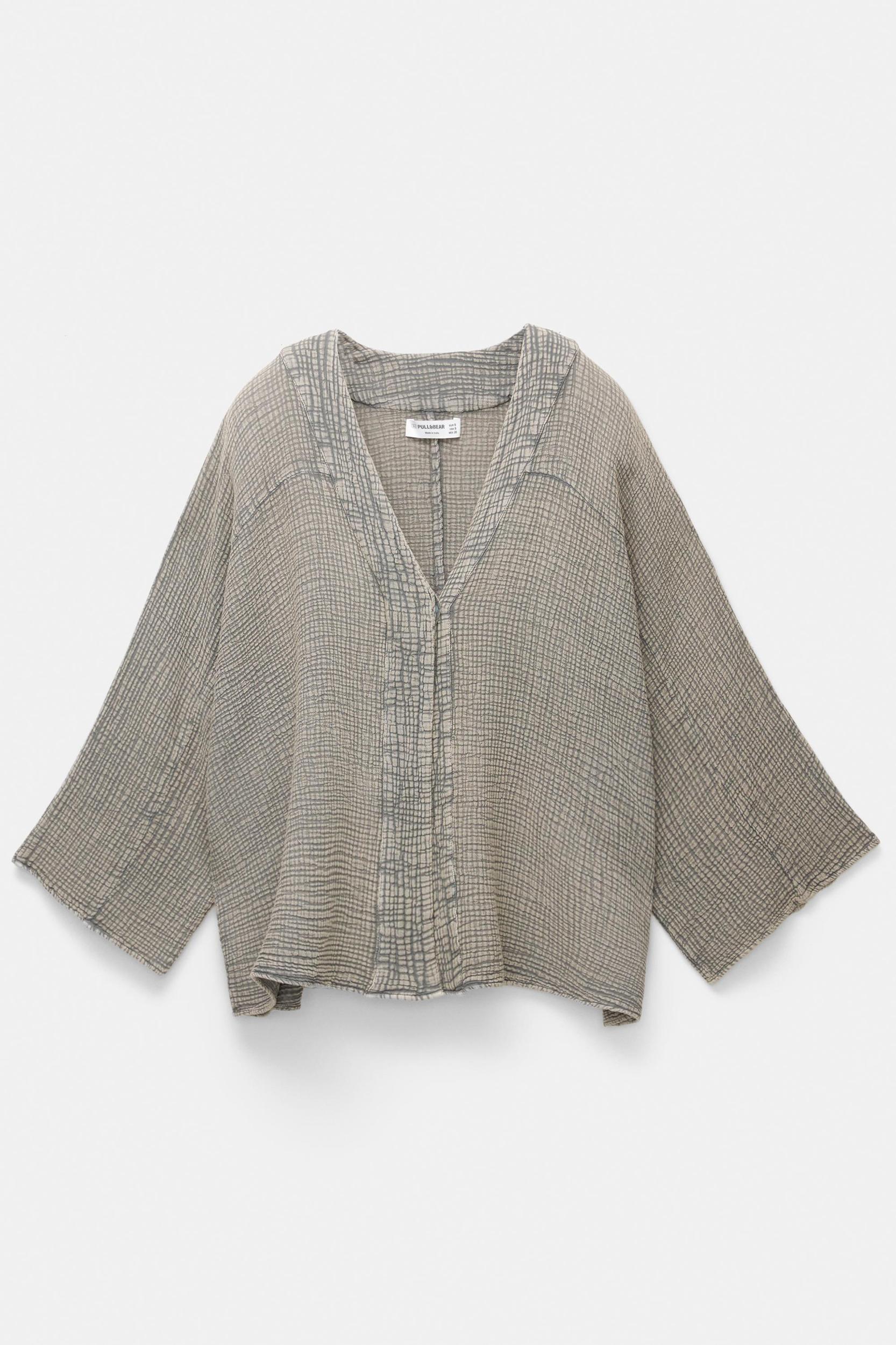 Creased-effect shorts Product Image