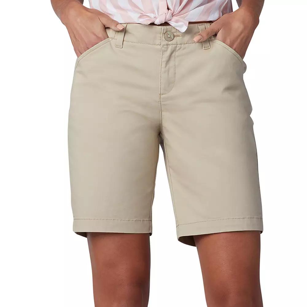 Women's Lee® Chino Bermuda Shorts, Size: 14, Safari Product Image