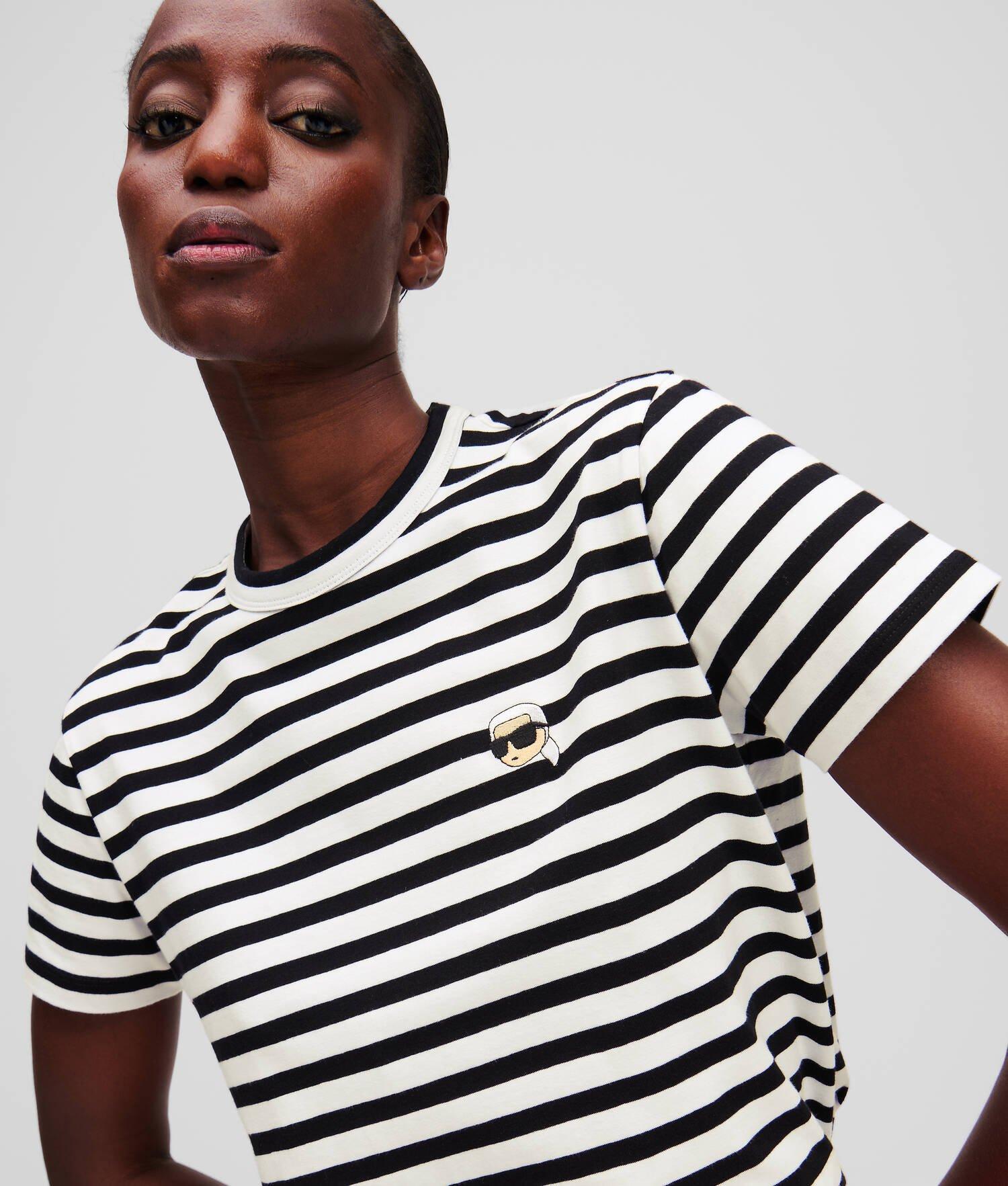 IKON STRIPE BOXY T-SHIRT  Product Image