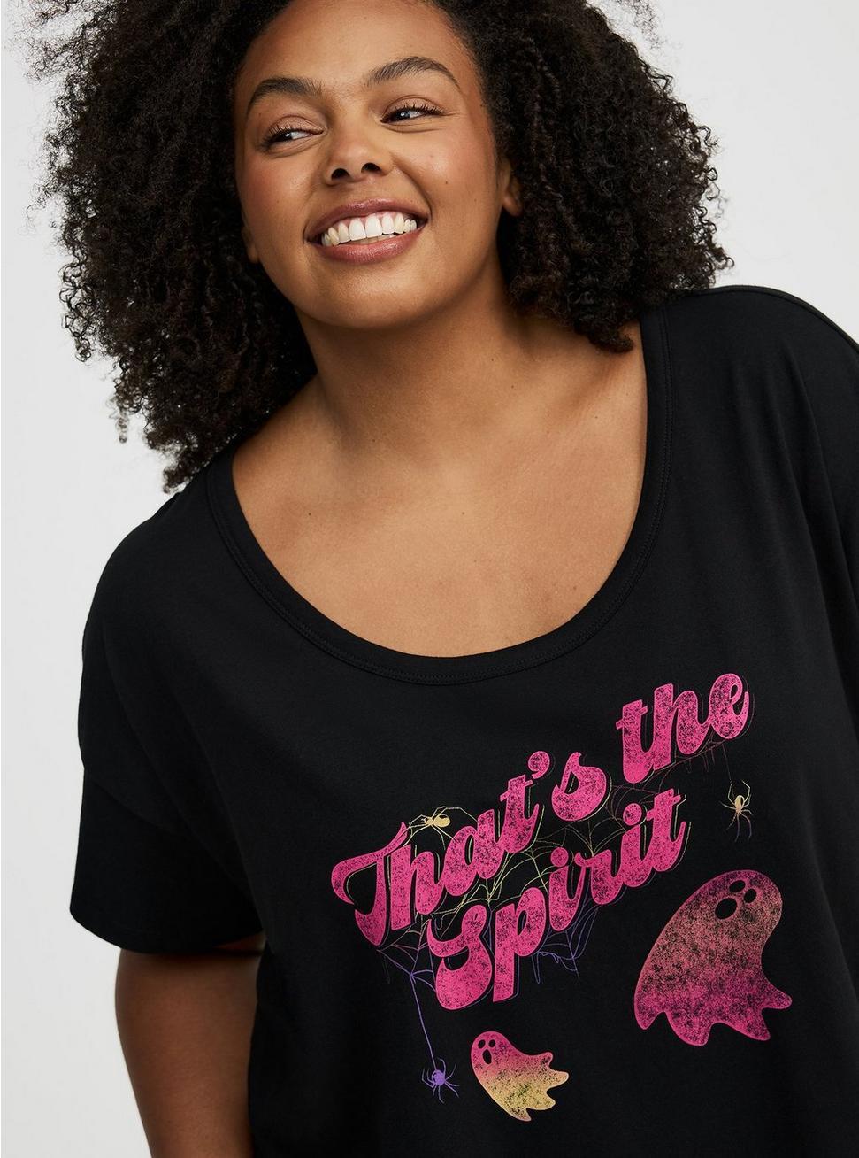 Lightweight Cotton Jersey Sleep Tee Product Image